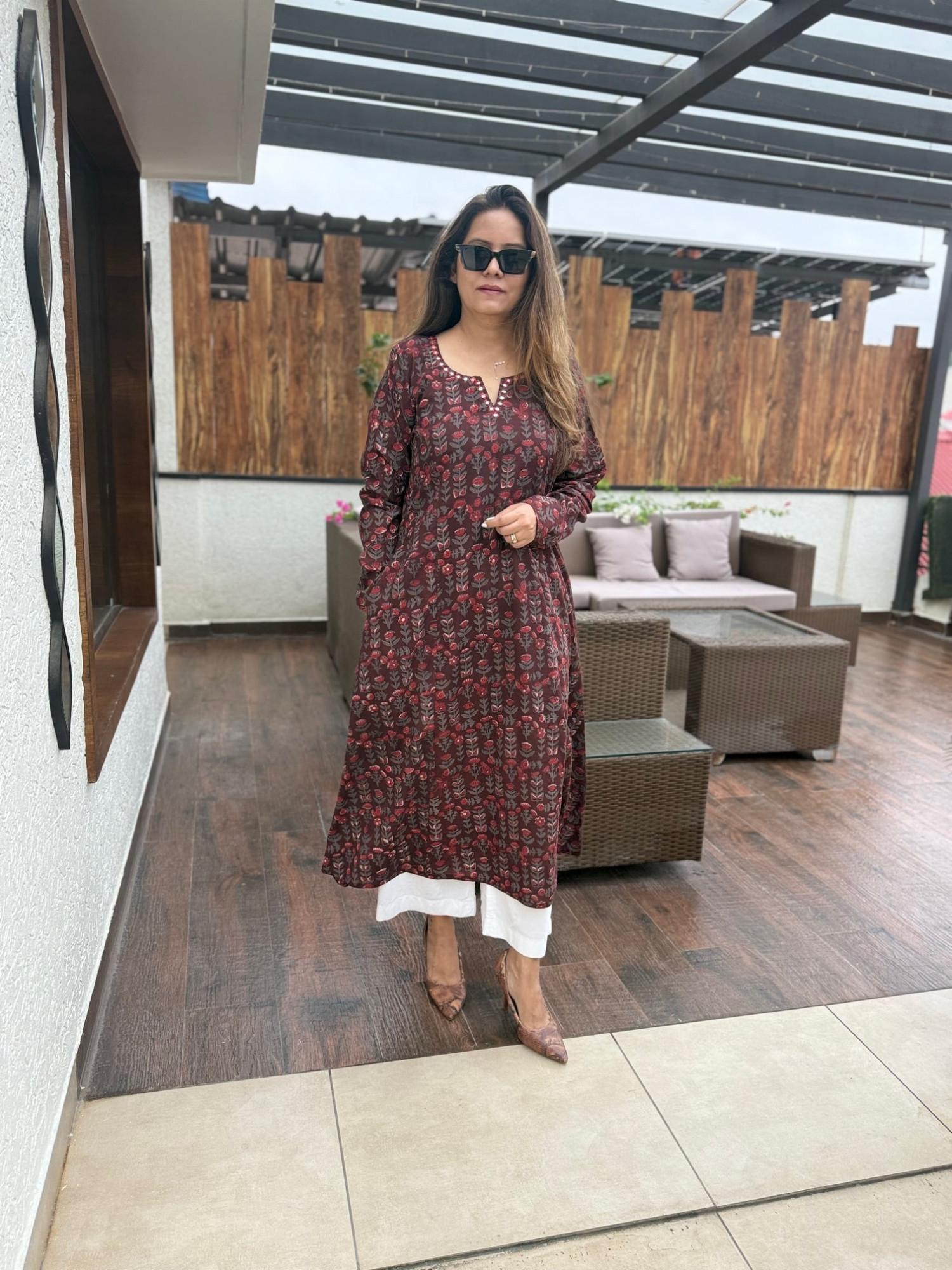 Viya Cotton Anarkali