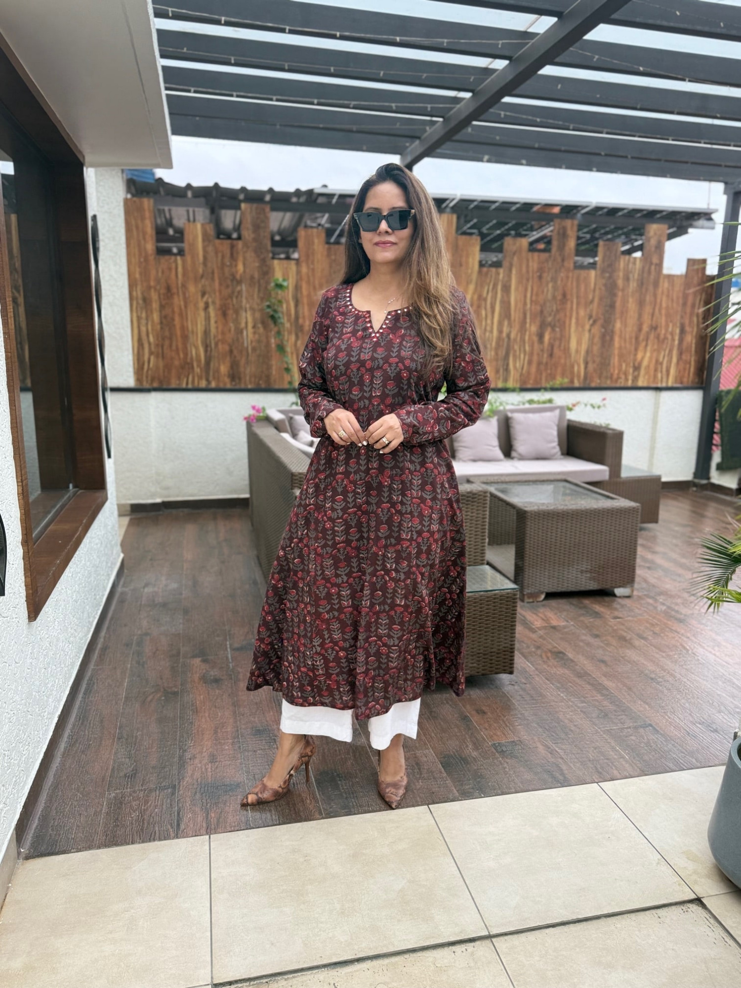 Viya Cotton Anarkali