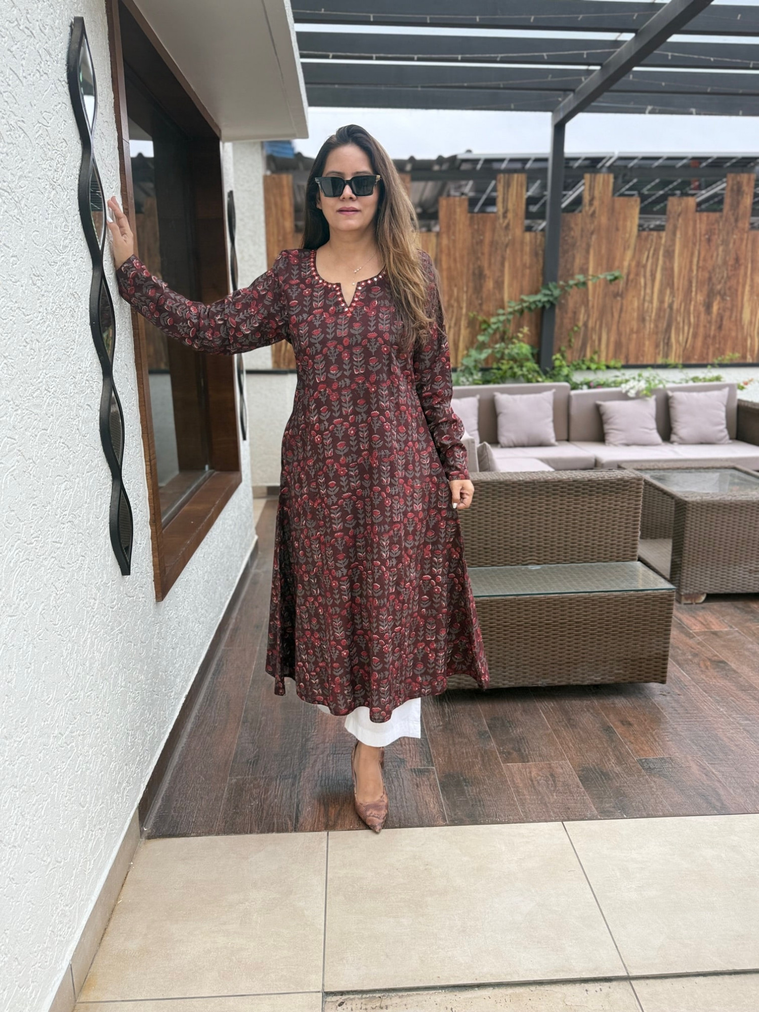 Viya Cotton Anarkali