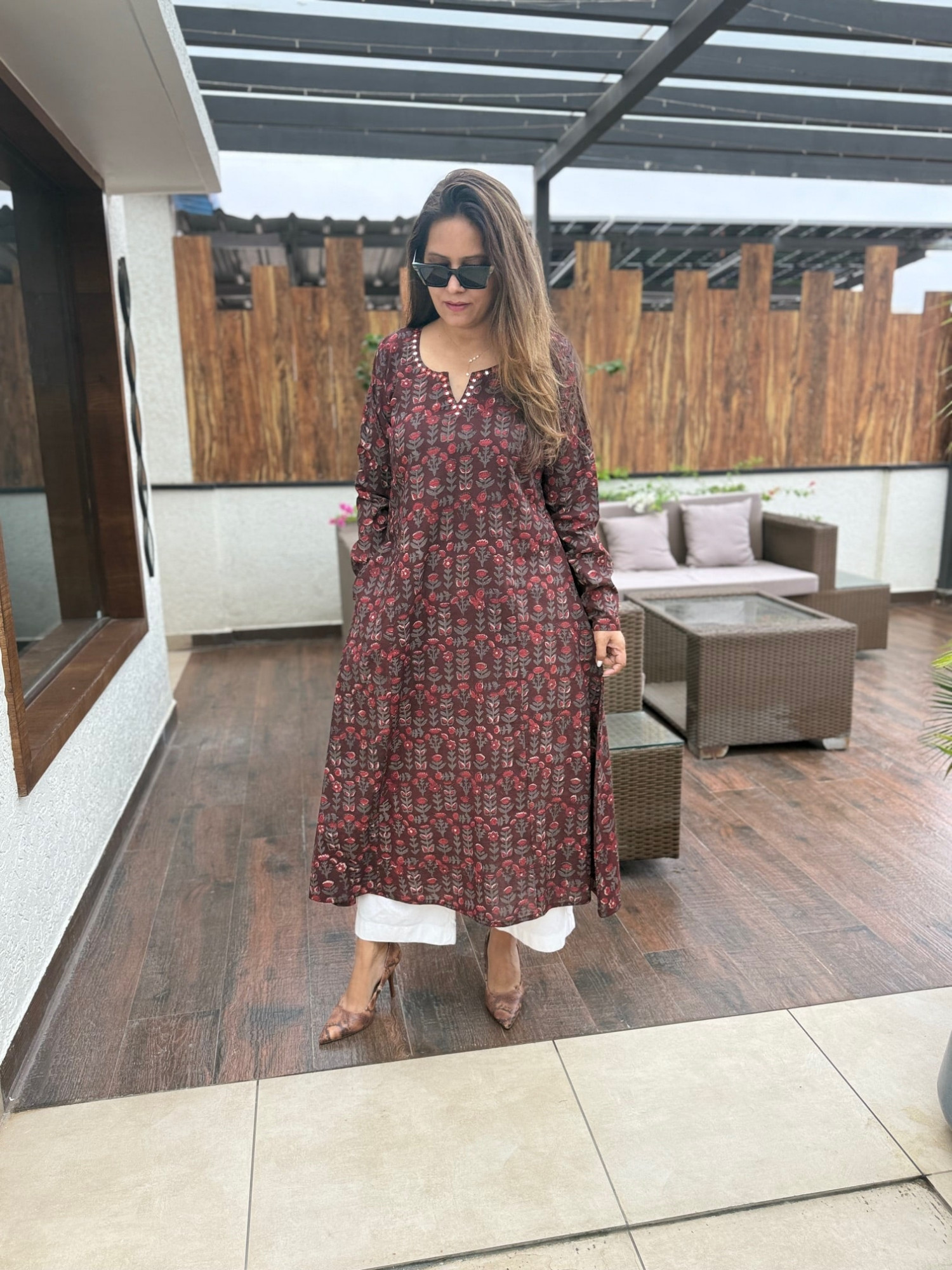 Viya Cotton Anarkali