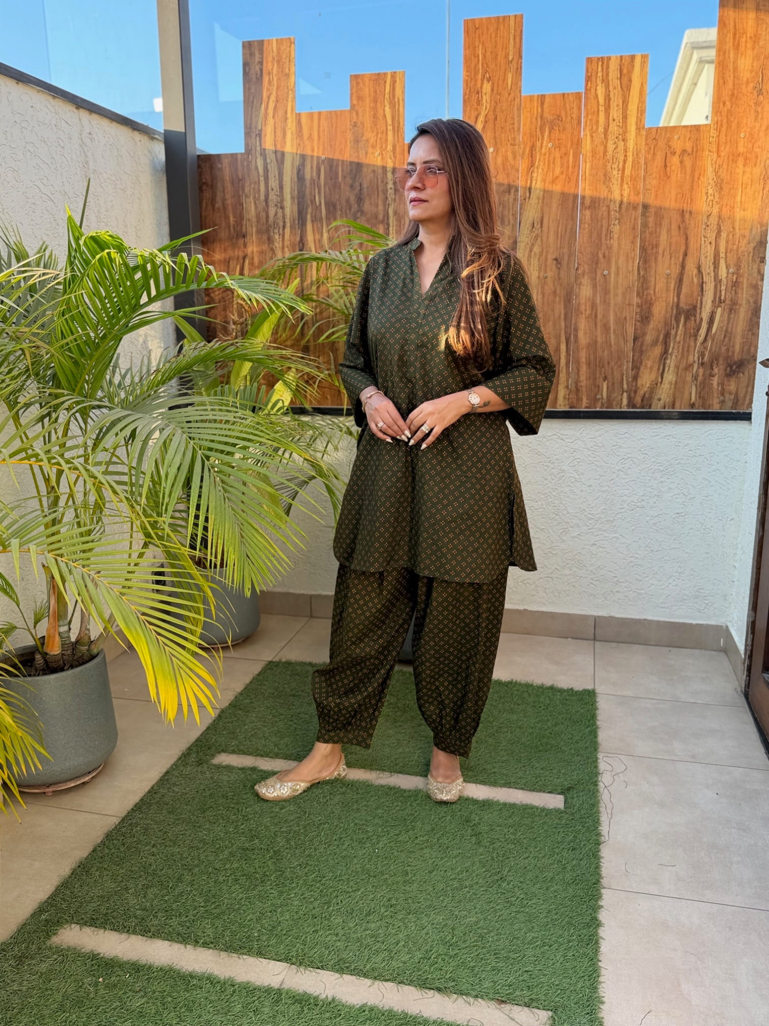 Manju Cotton Co-ord Set