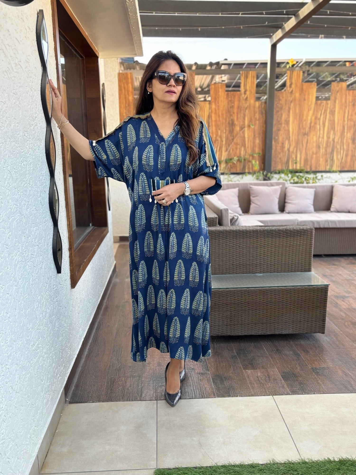 Riyana Modal Silk Dress