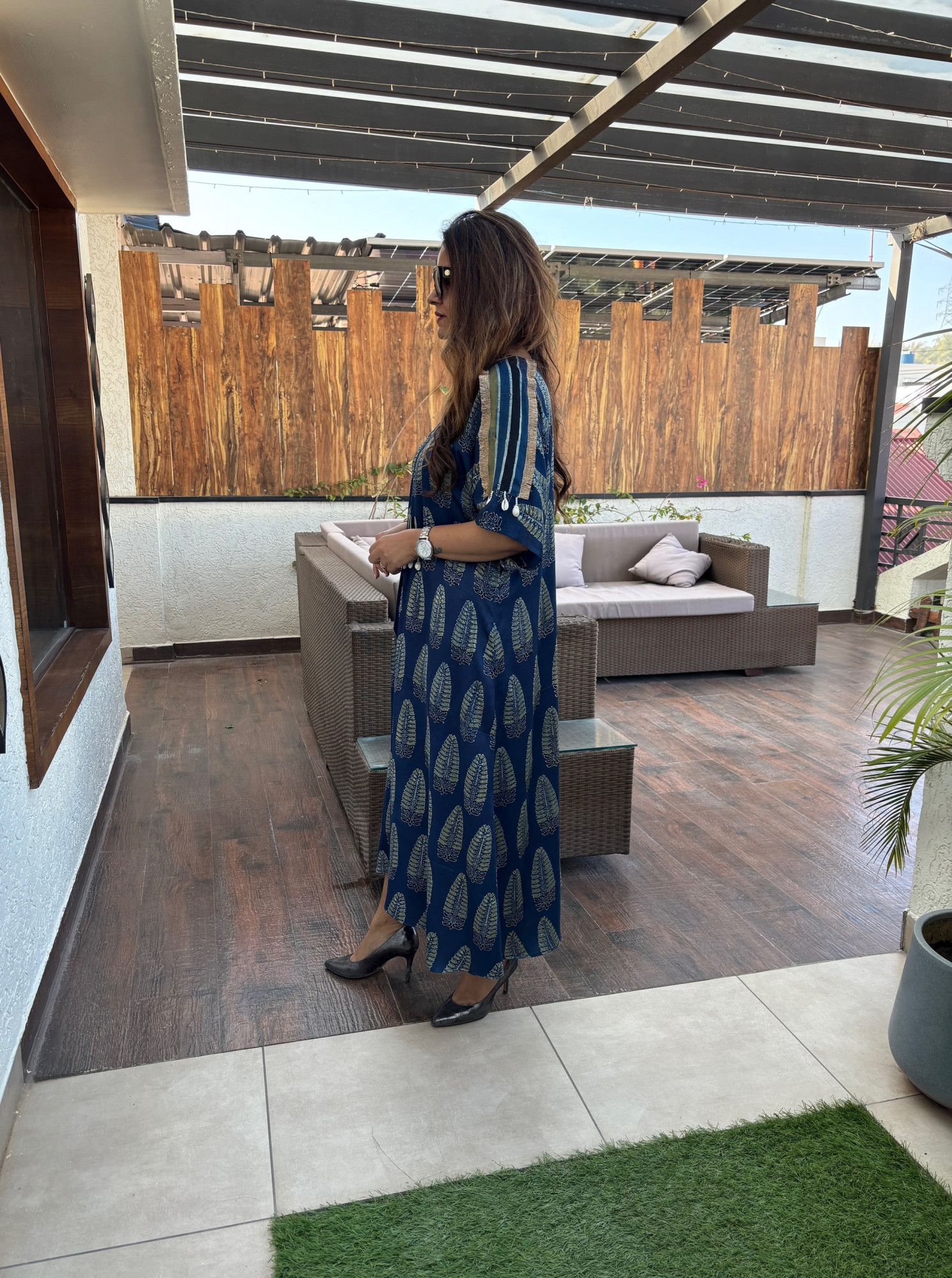 Riyana Modal Silk Dress