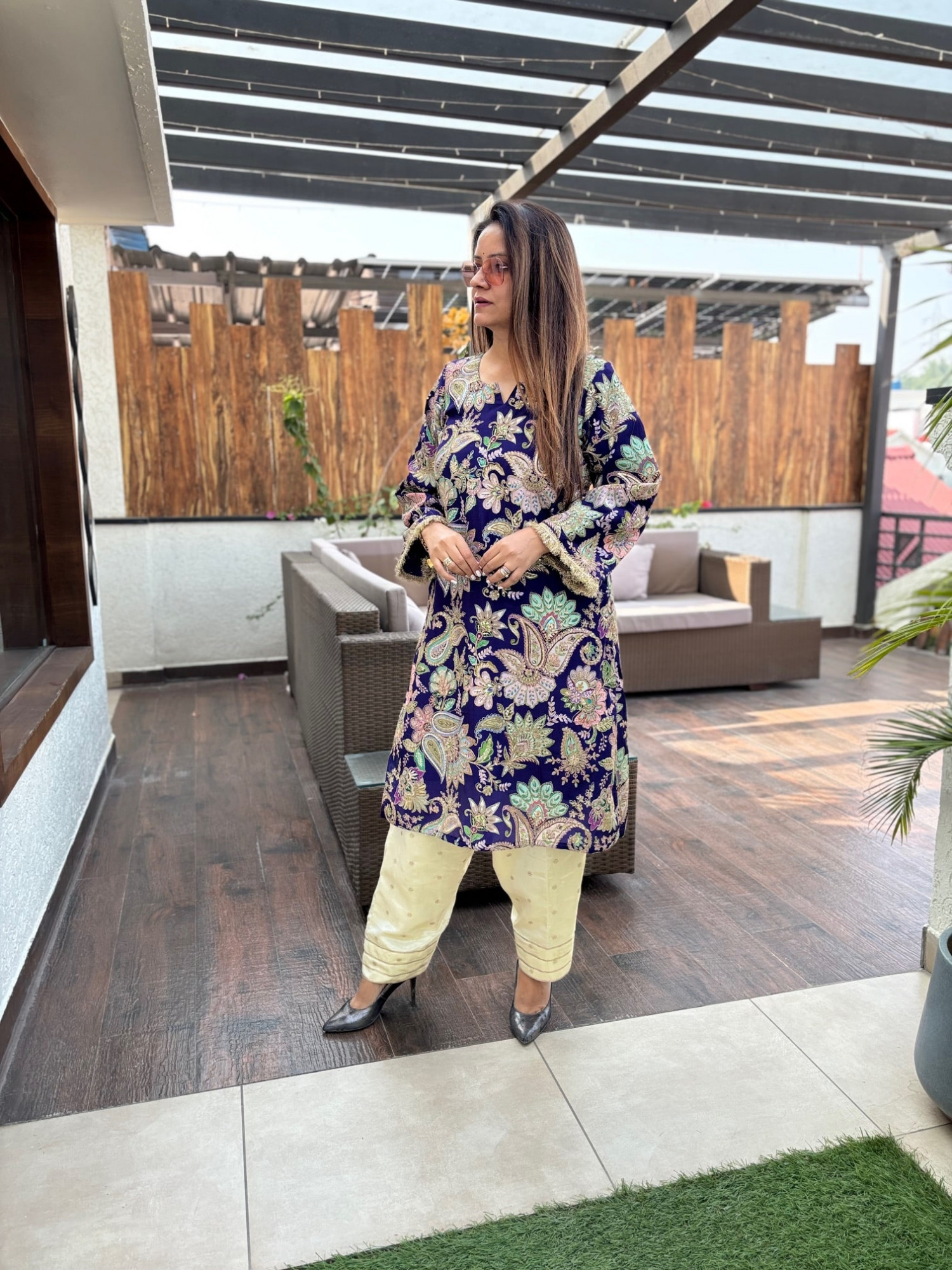 Divya Crepe Suit