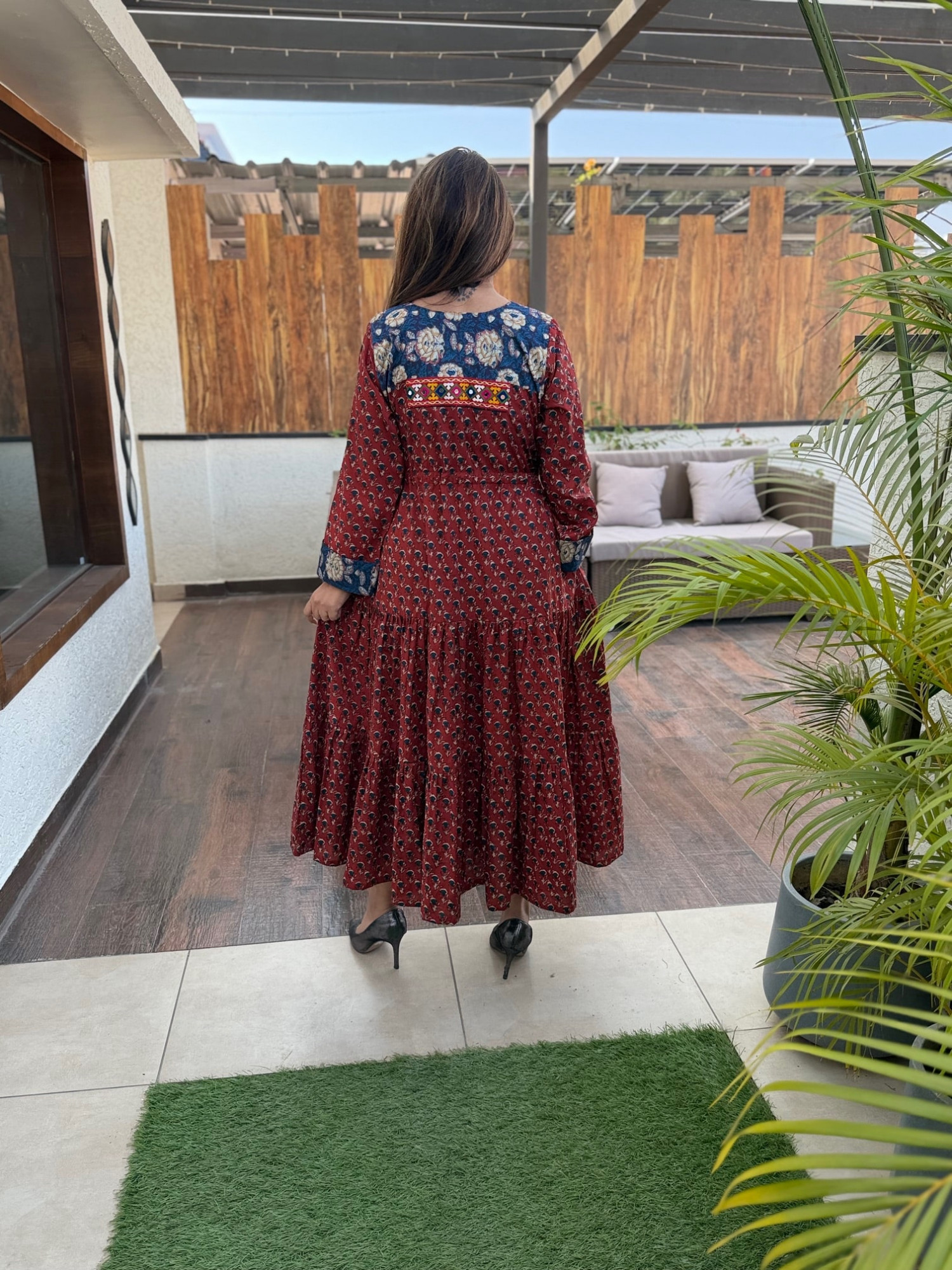 Vasudha Cotton Dress
