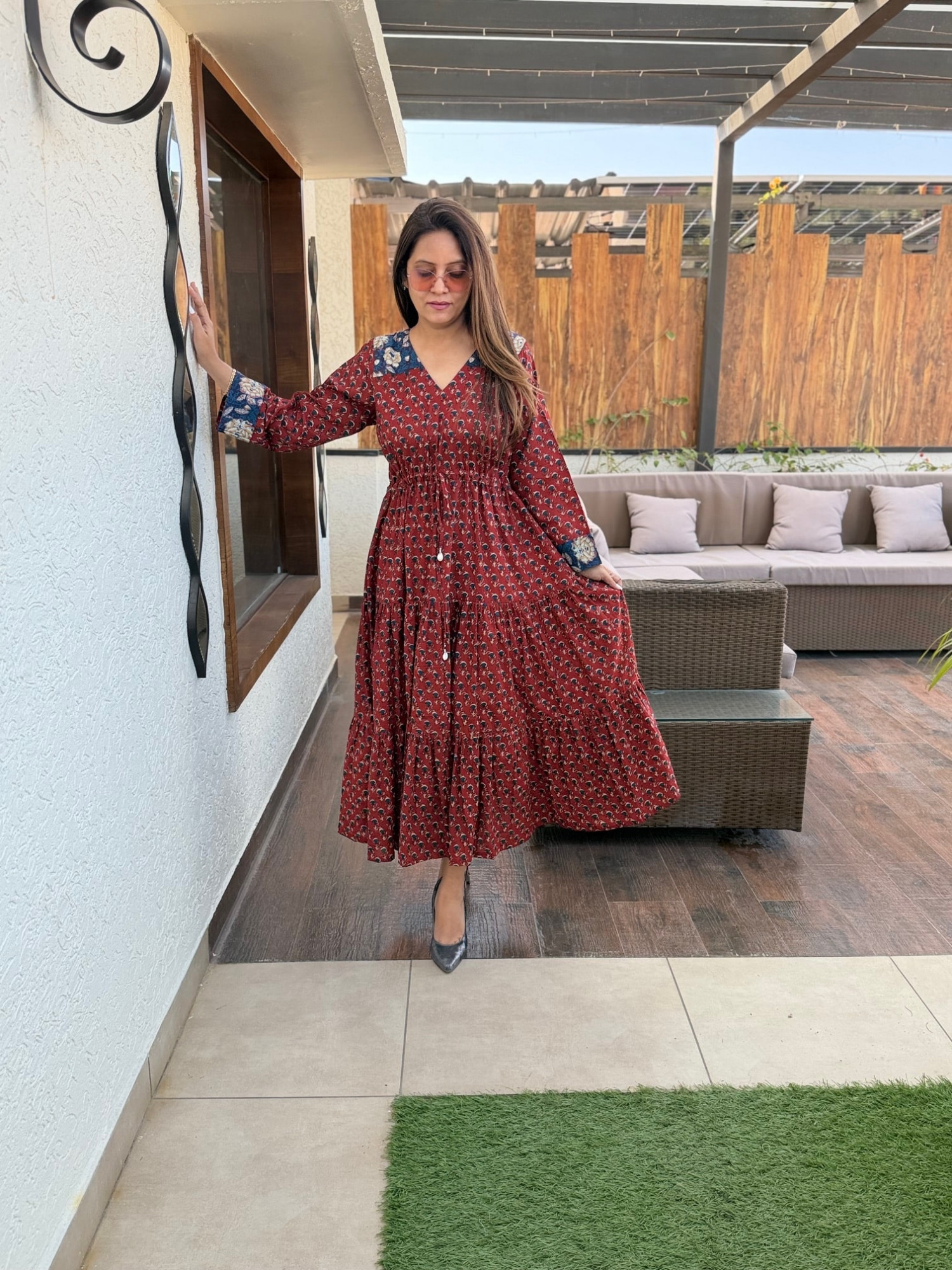 Vasudha Cotton Dress