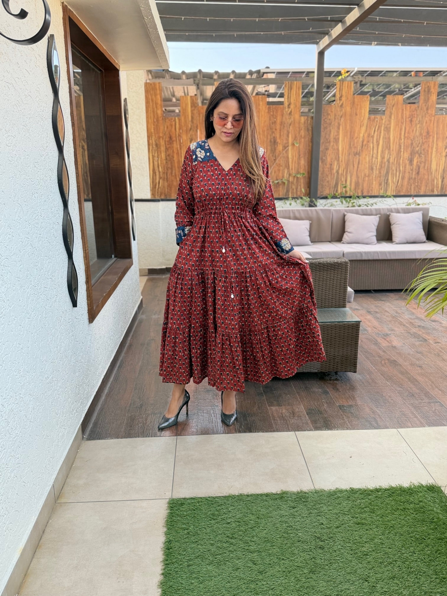 Vasudha Cotton Dress