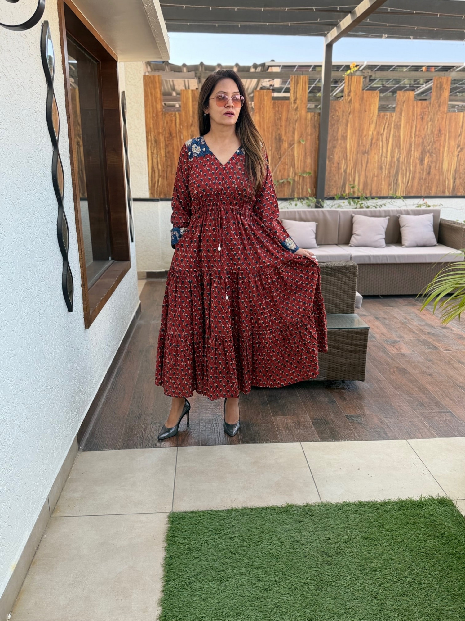 Vasudha Cotton Dress