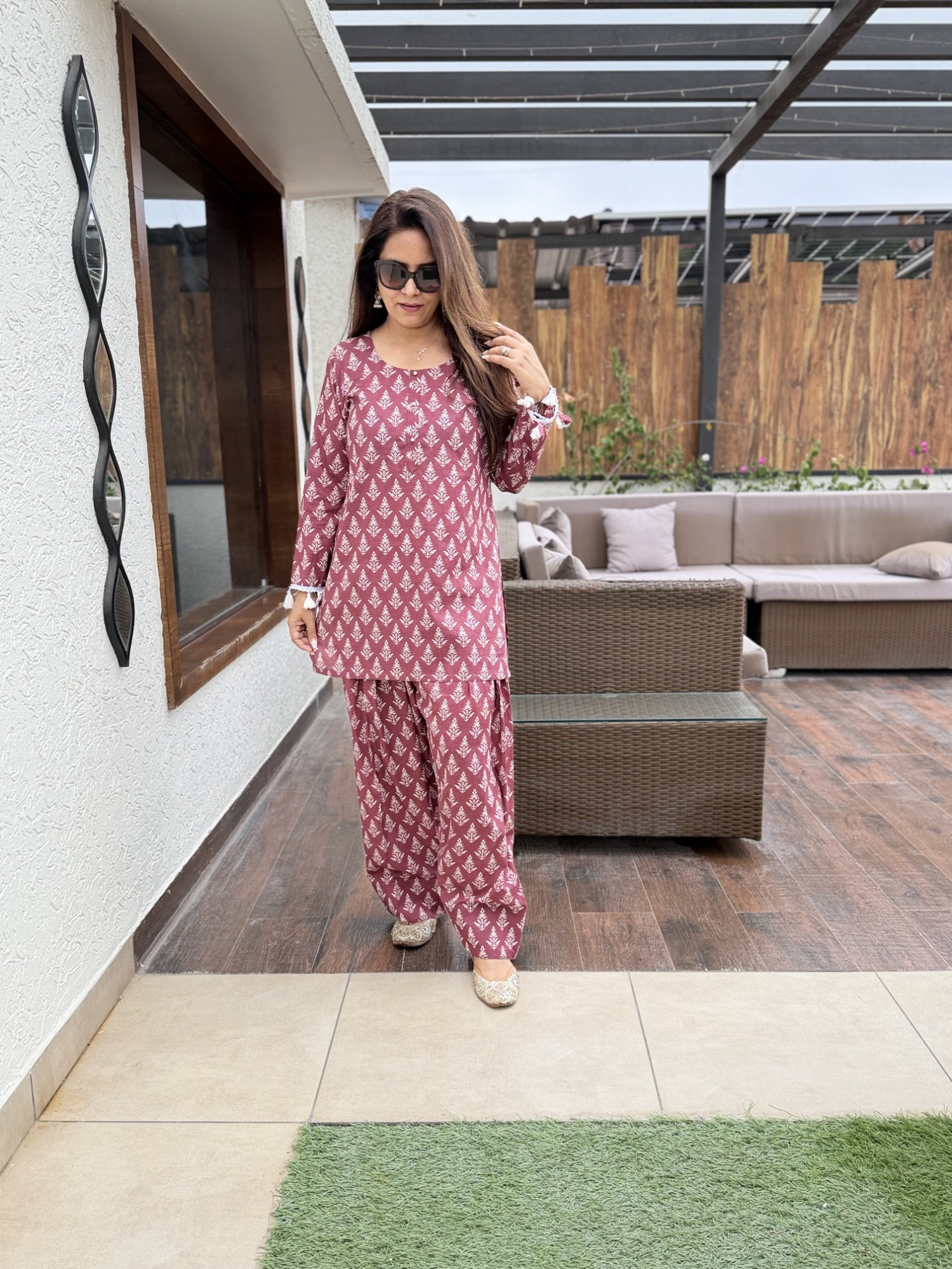 Malvika Cotton Suit