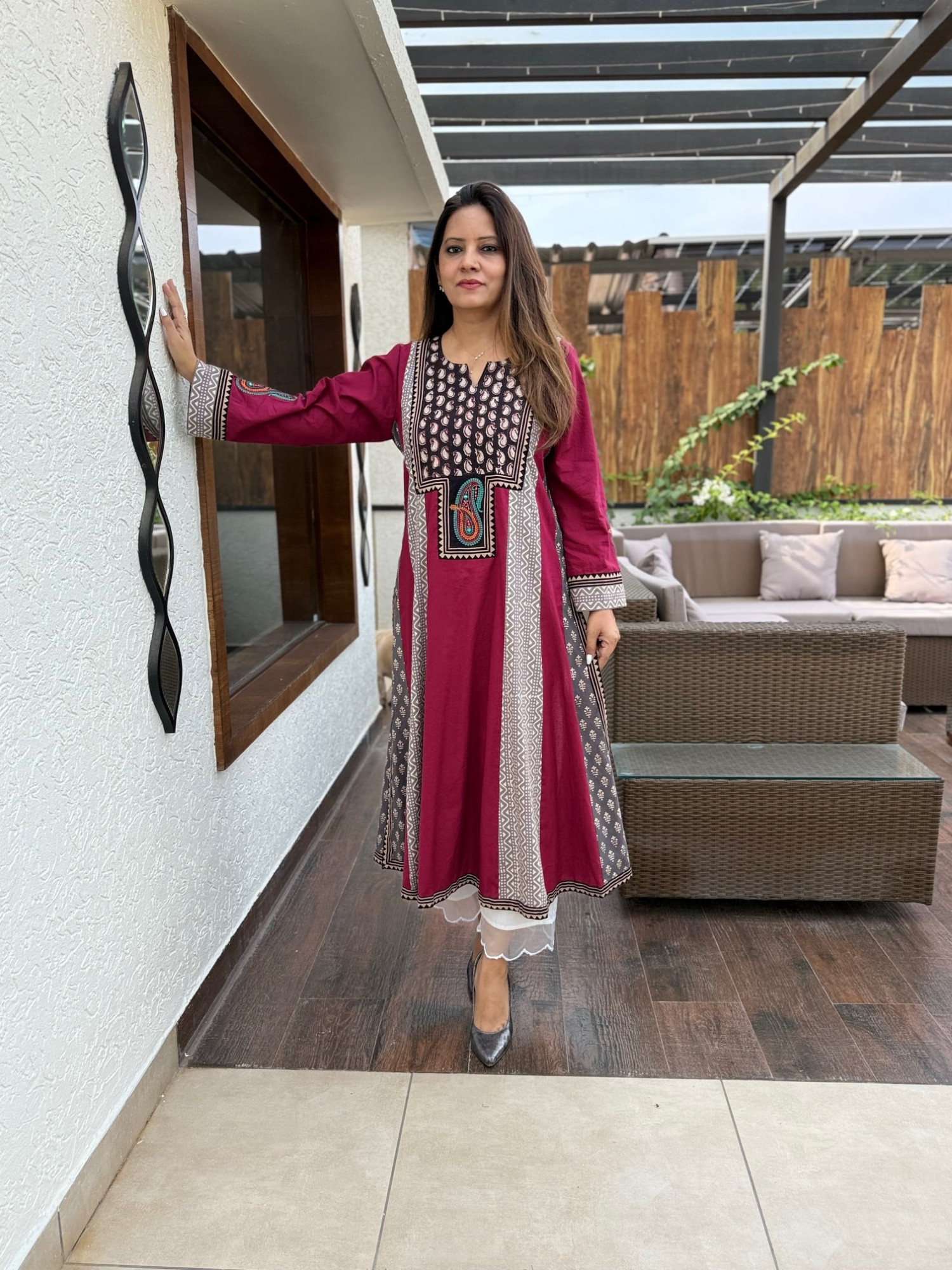 Chandrika Cotton Anarkali