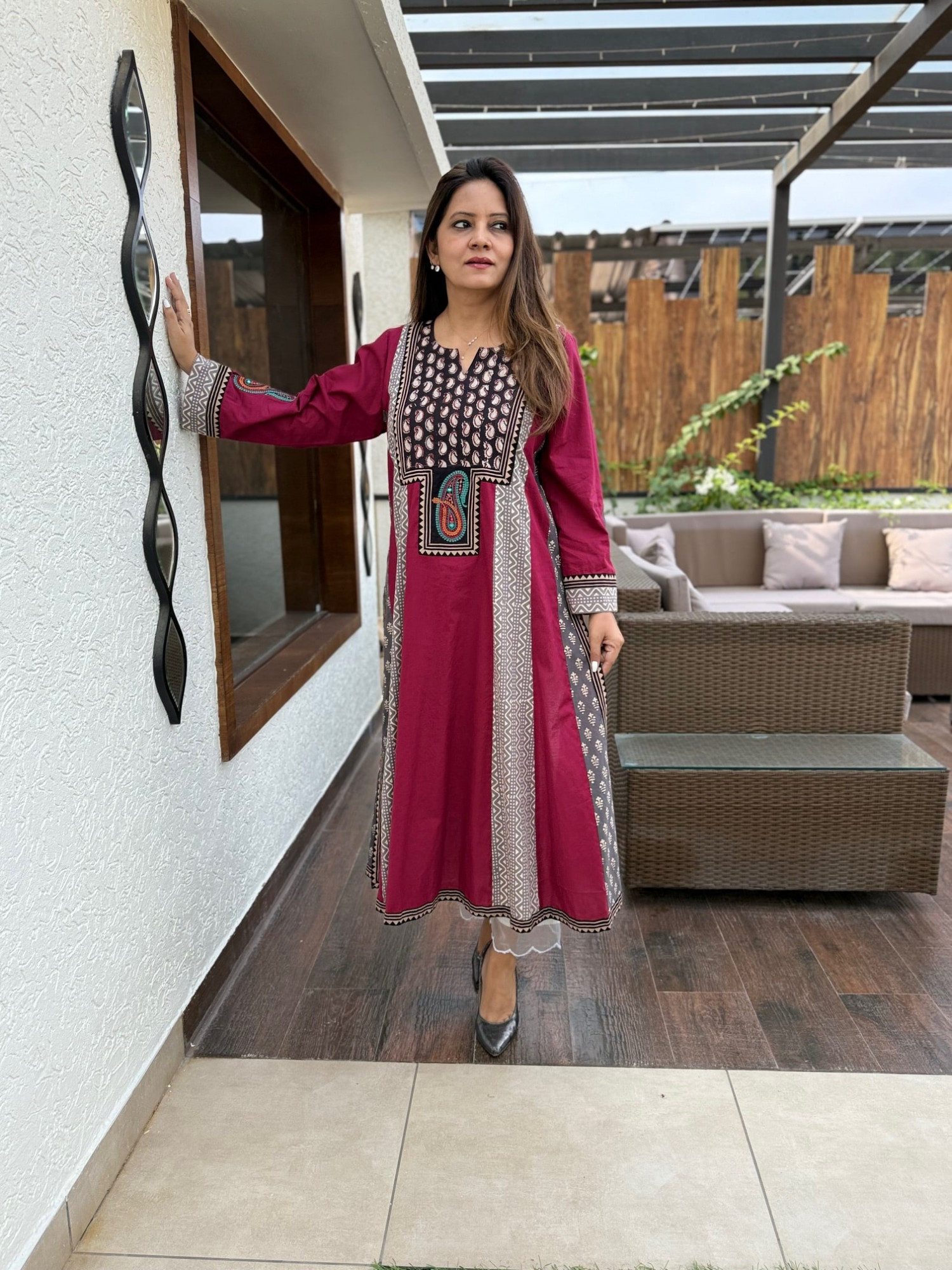 Chandrika Cotton Anarkali