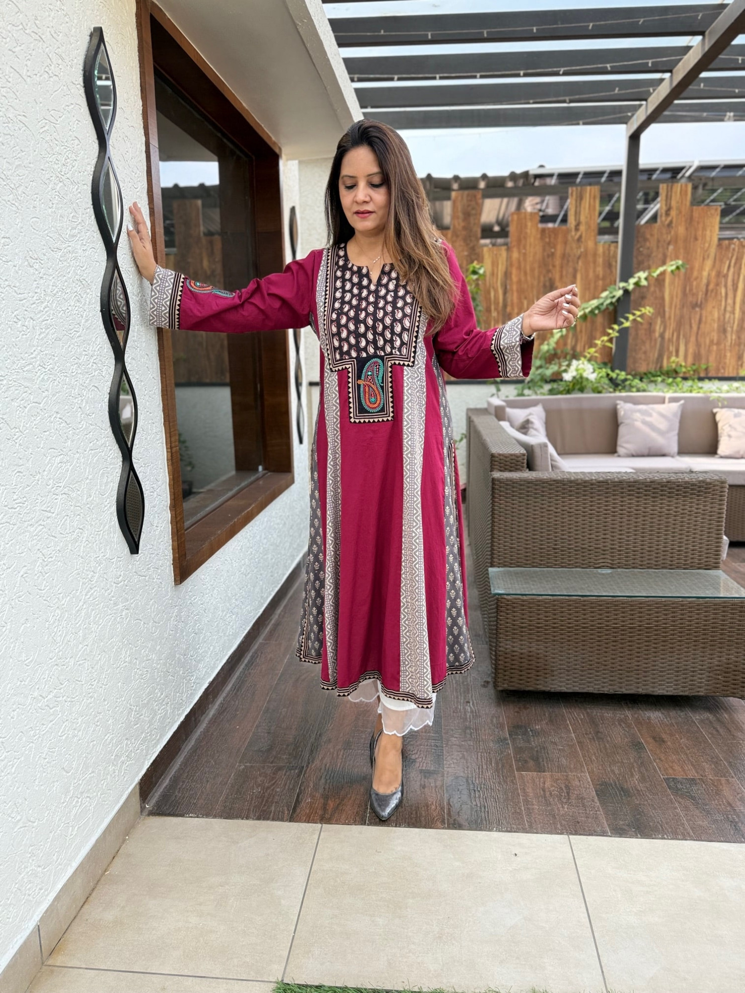 Chandrika Cotton Anarkali