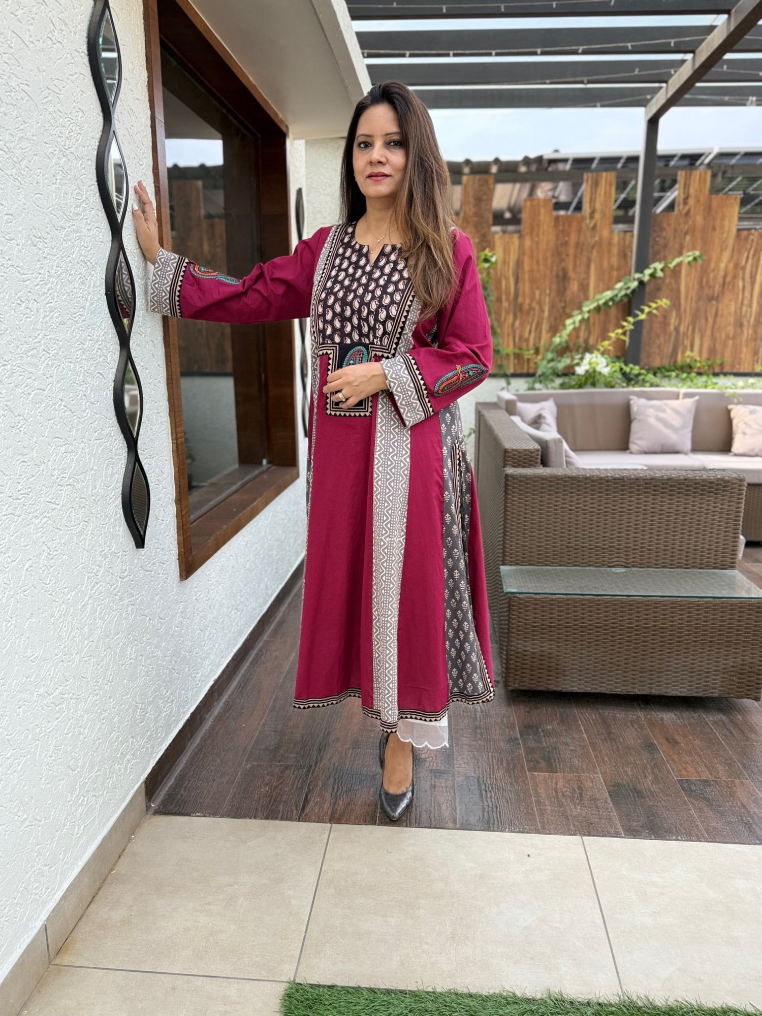 Chandrika Cotton Anarkali