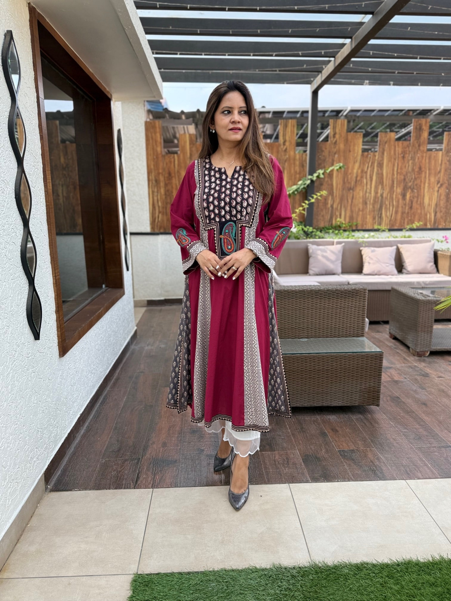 Chandrika Cotton Anarkali