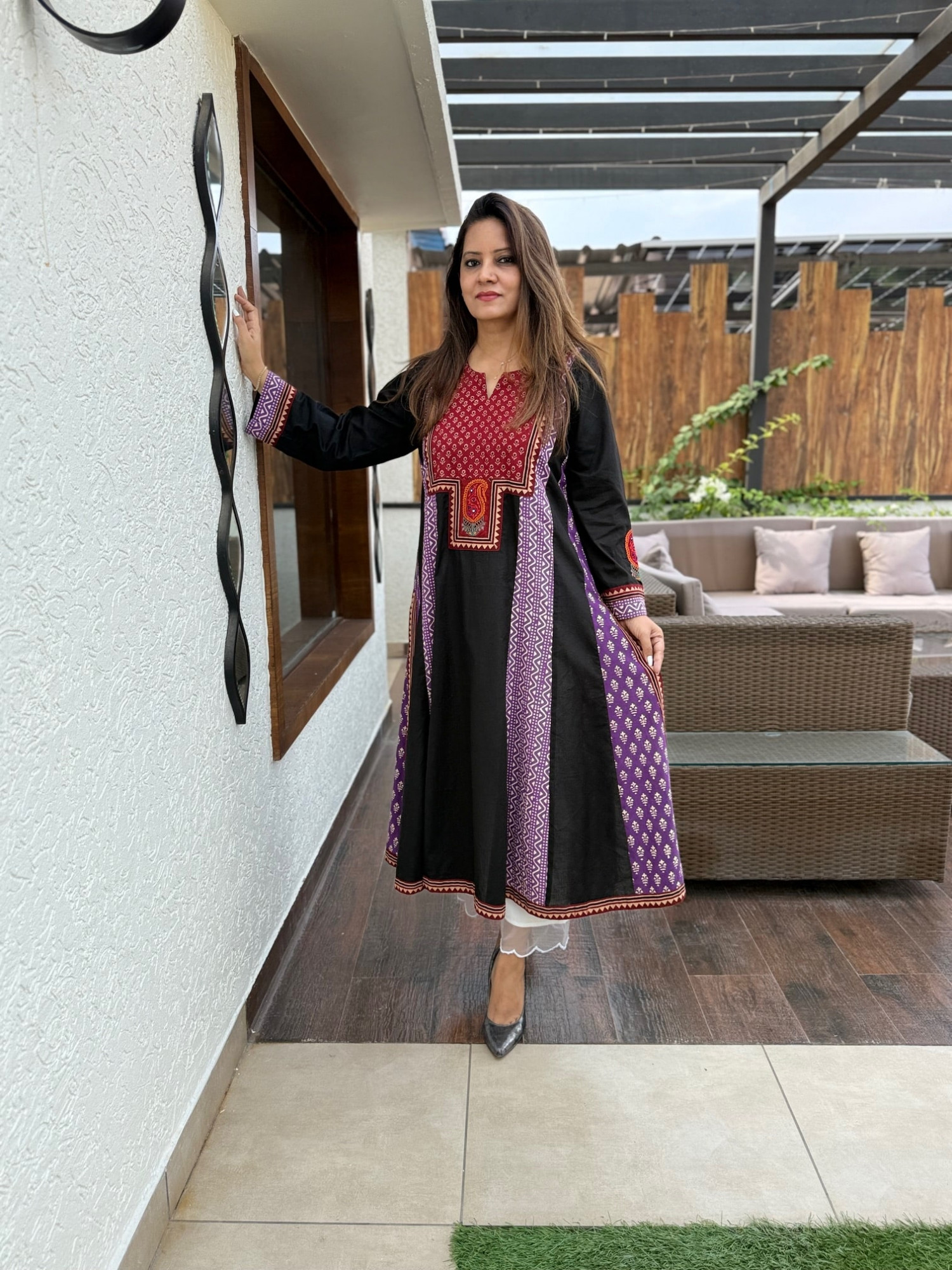 Vasundhra Cotton Anarkali