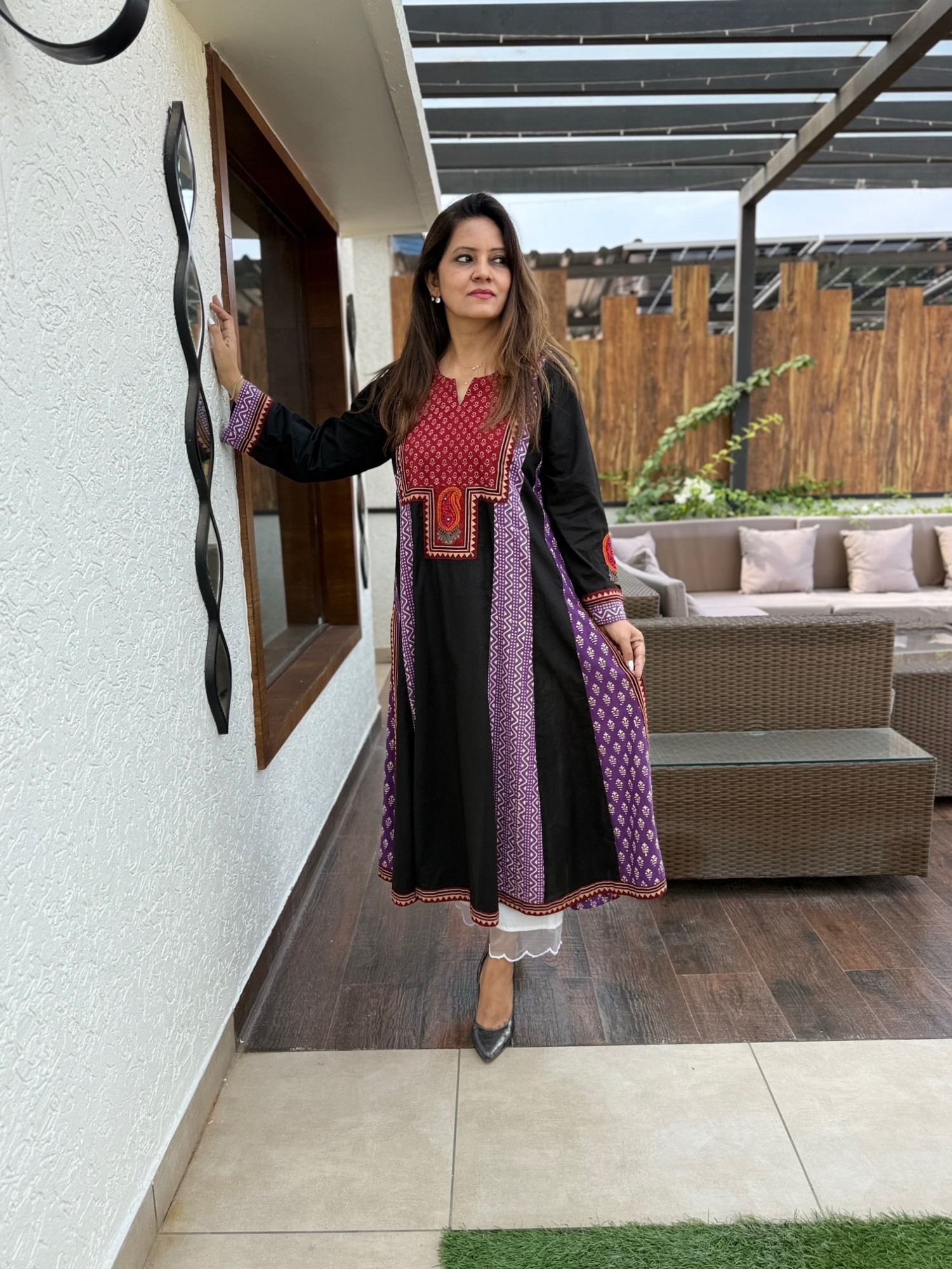 Vasundhra Cotton Anarkali