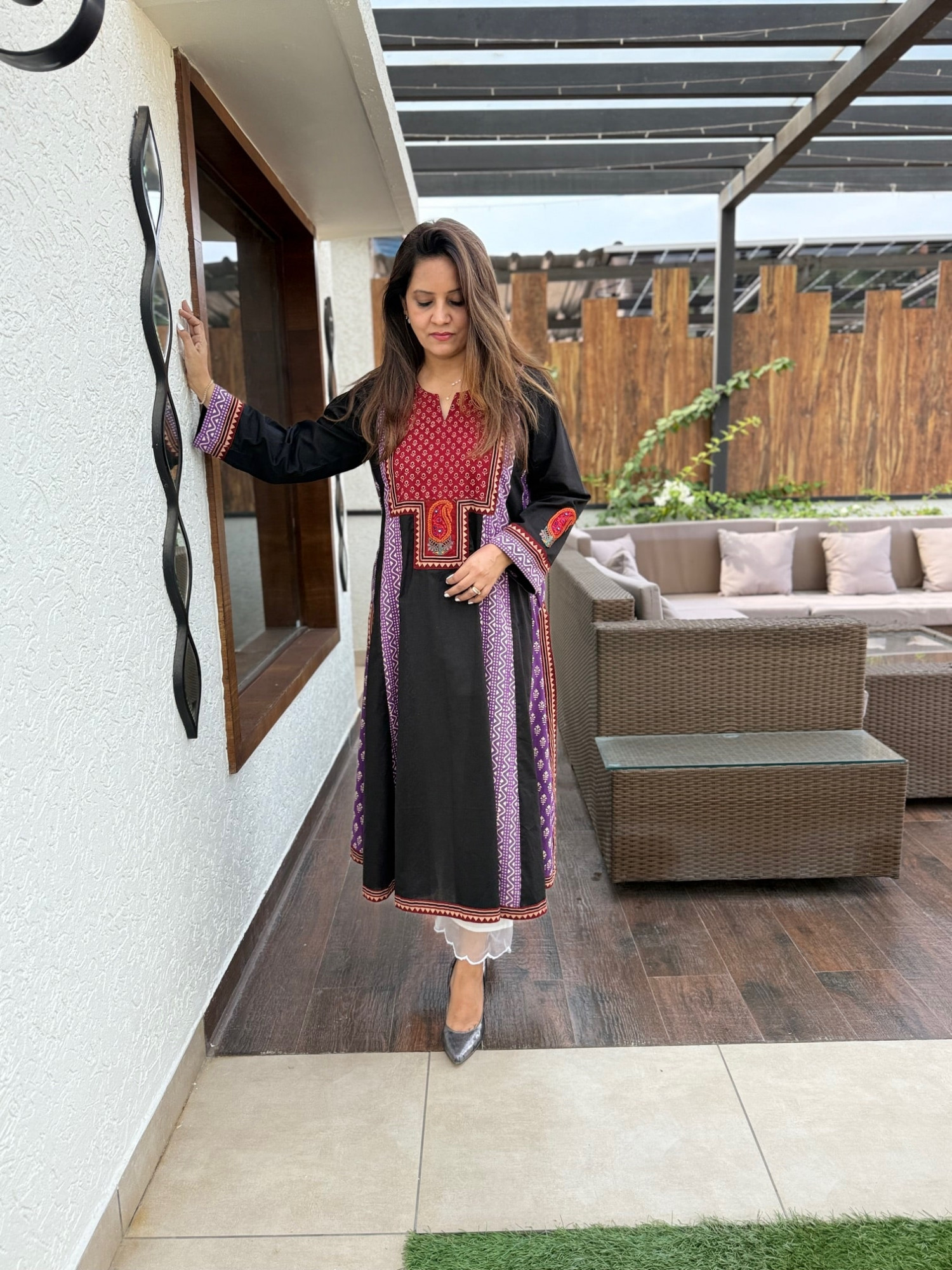 Vasundhra Cotton Anarkali