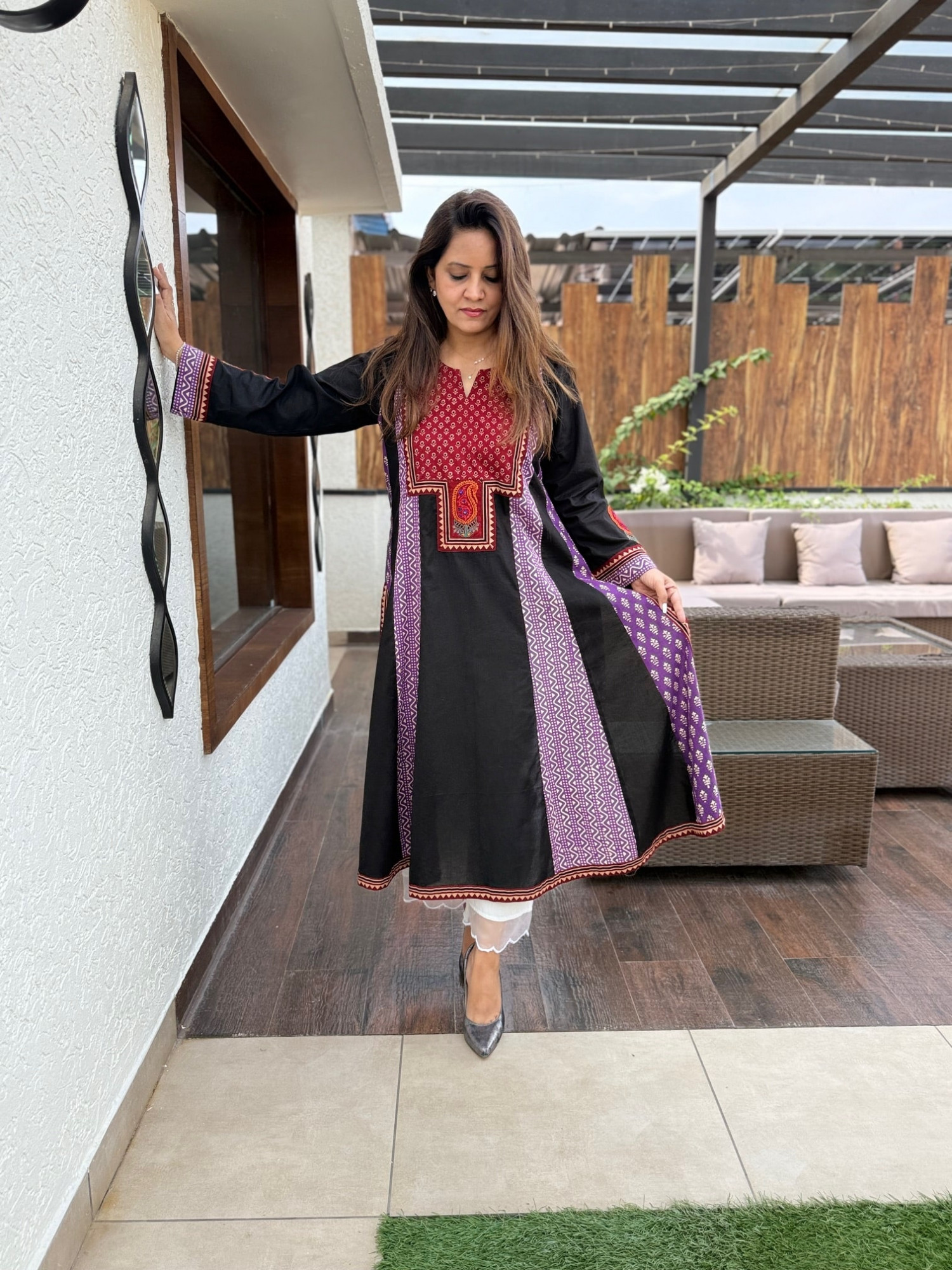 Vasundhra Cotton Anarkali