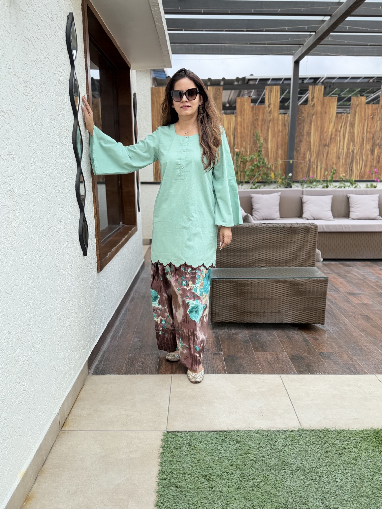 Green Matcha Suit