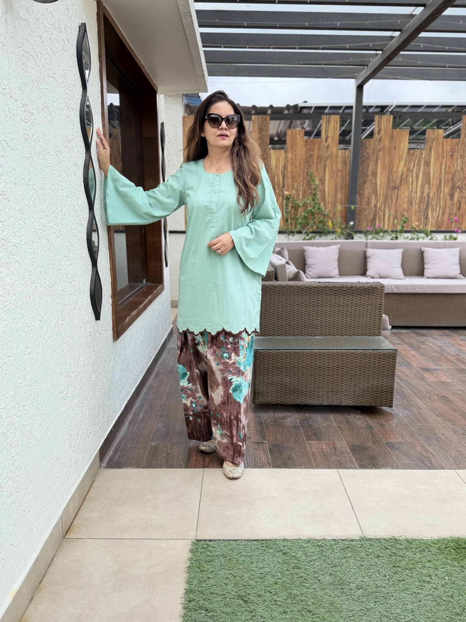 Green Matcha Suit