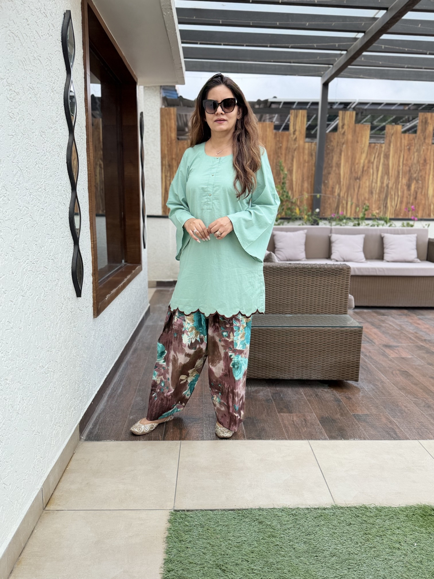 Green Matcha Suit
