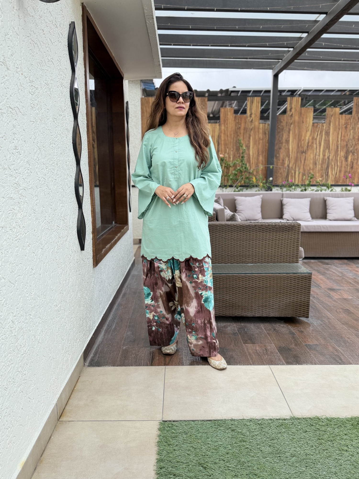 Green Matcha Suit