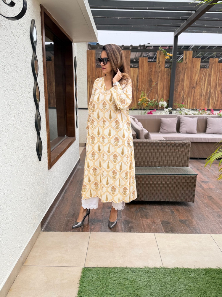 Image of Shweta Cotton Kurta