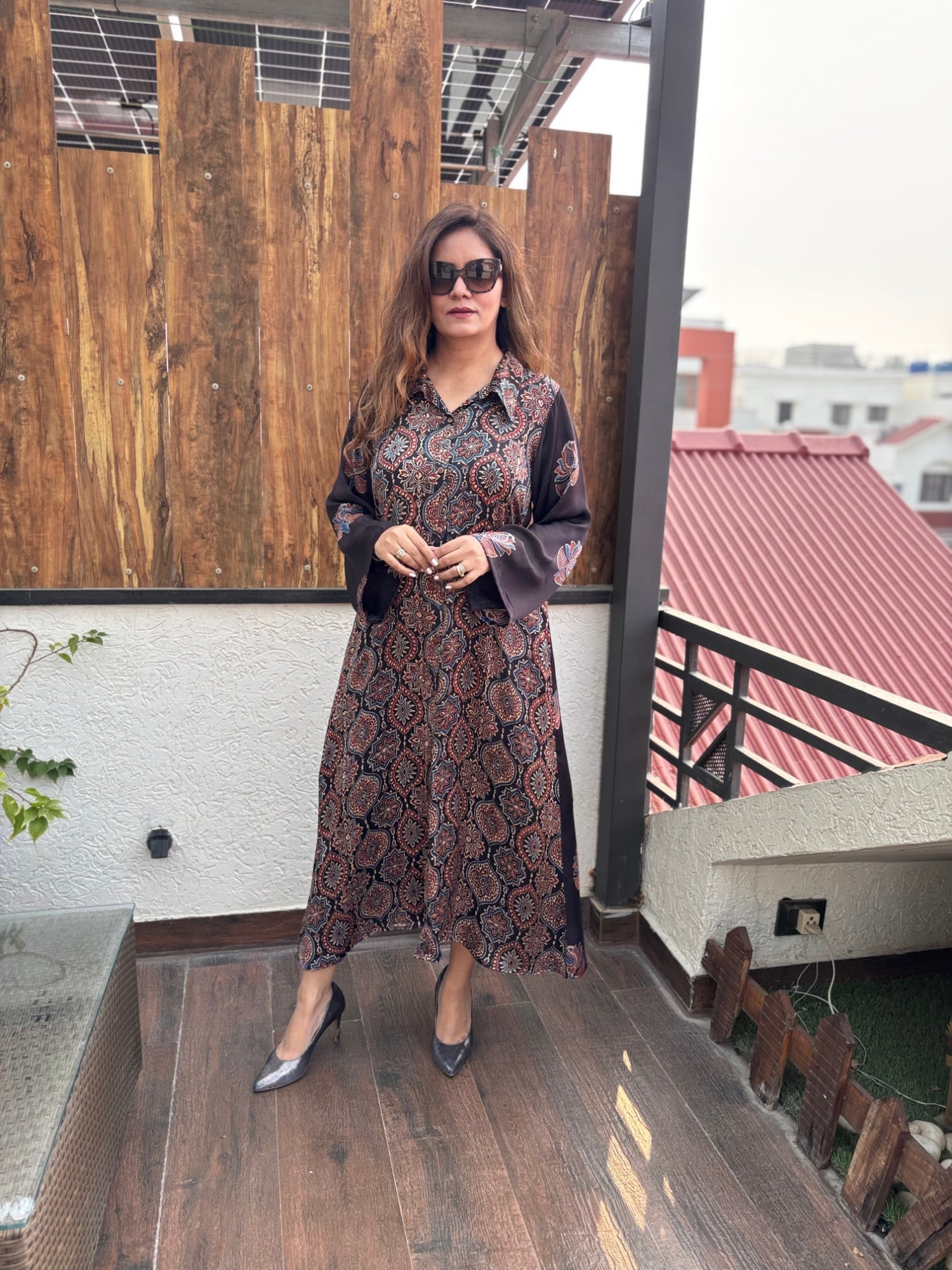 Samira Modal Silk Dress