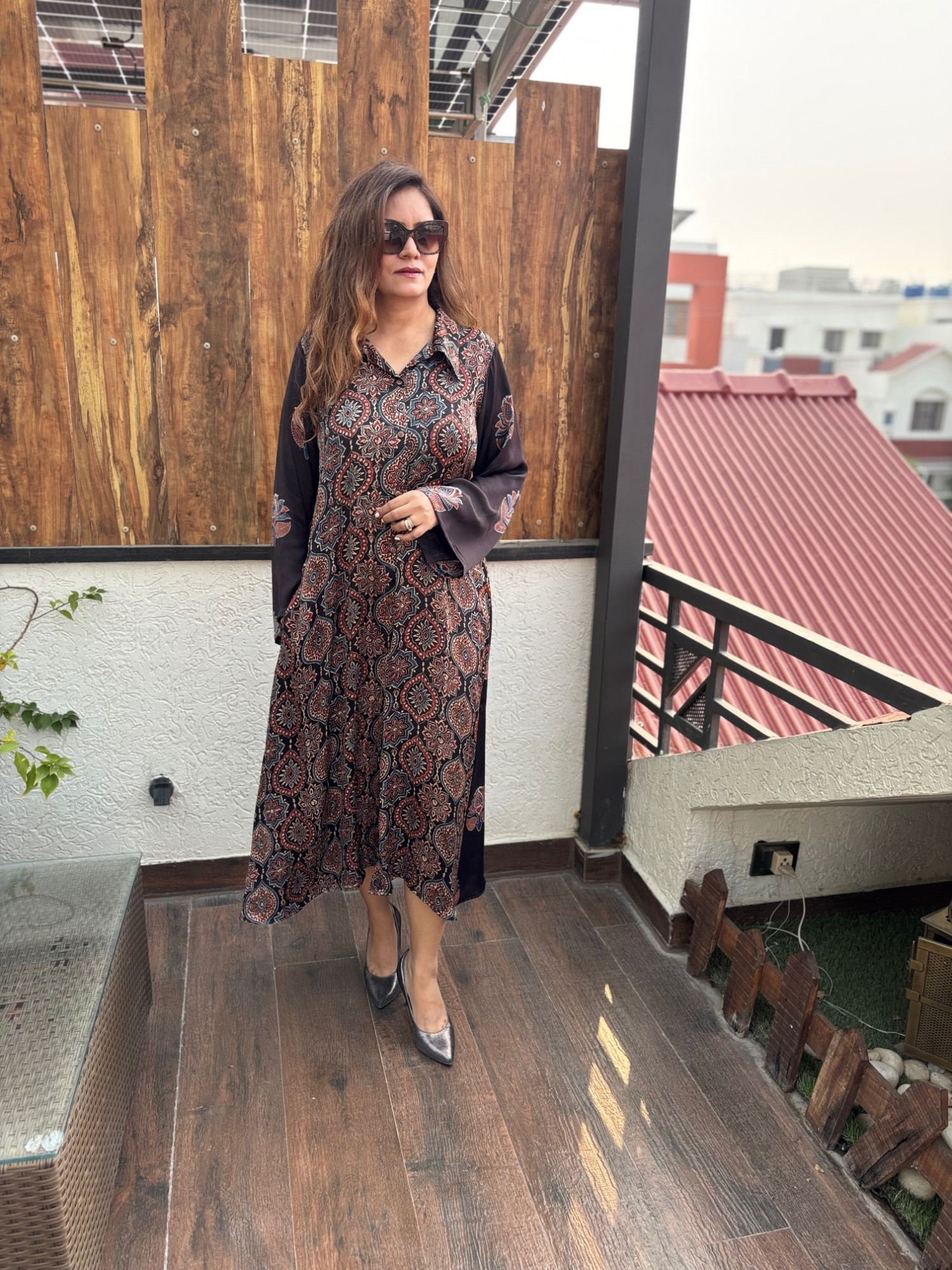 Samira Modal Silk Dress