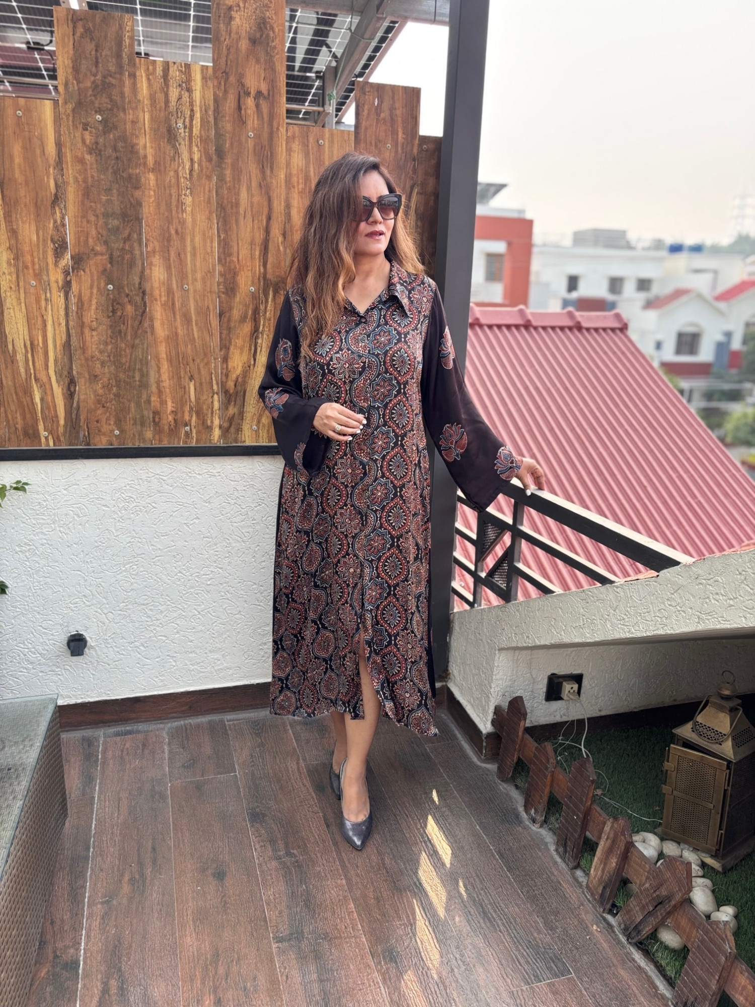 Samira Modal Silk Dress