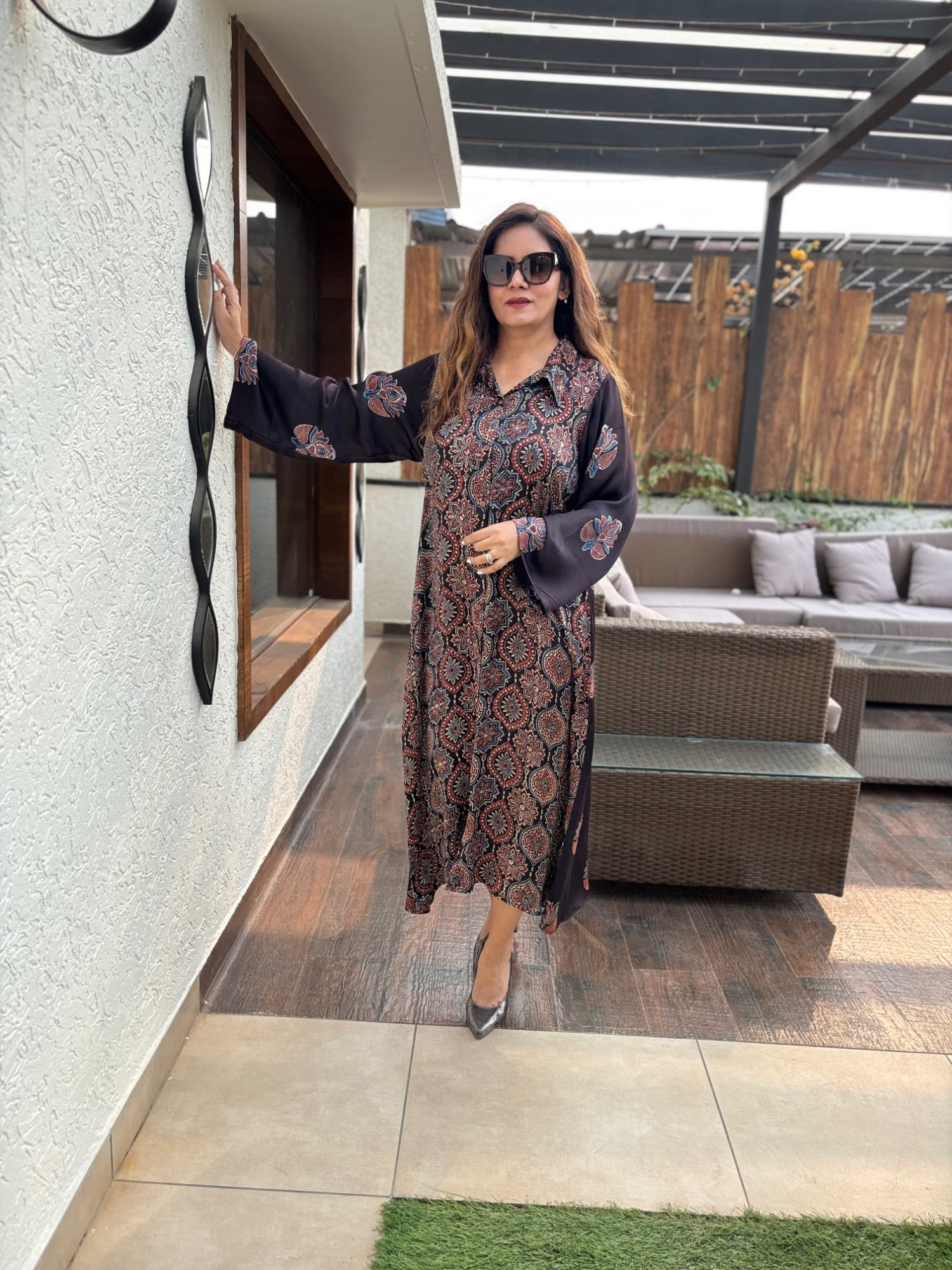 Samira Modal Silk Dress