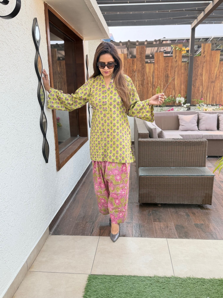 Image of Rita Cotton Suit