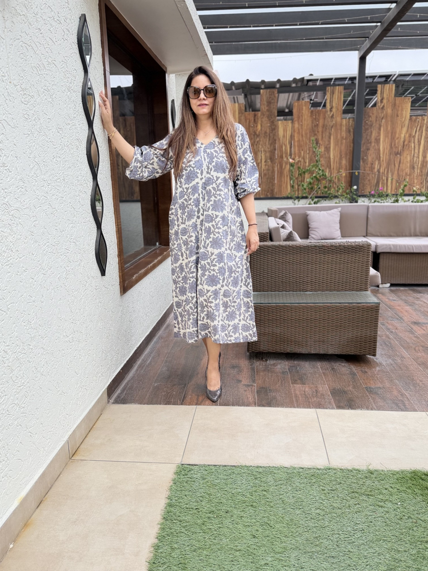 Manjari Cotton Dress
