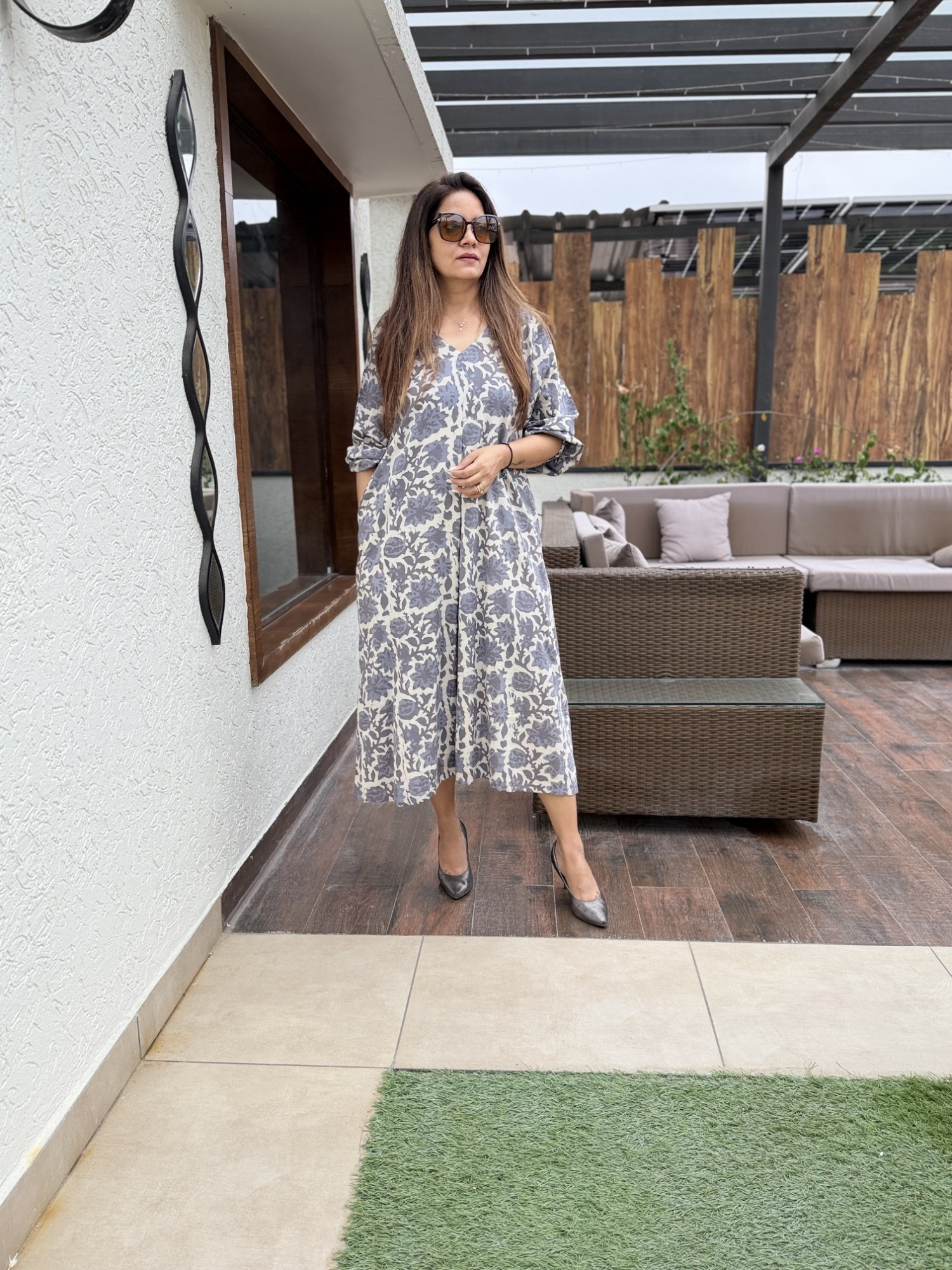 Manjari Cotton Dress