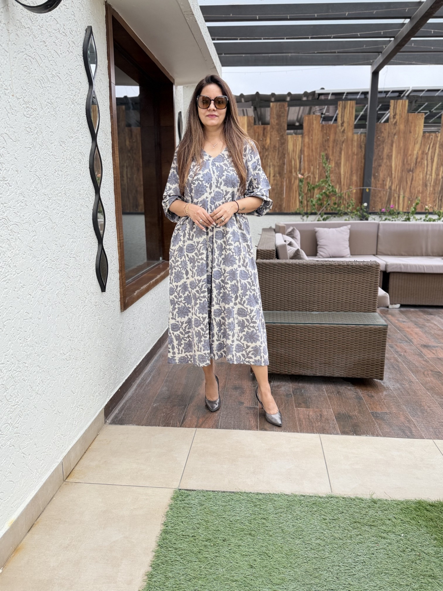 Manjari Cotton Dress