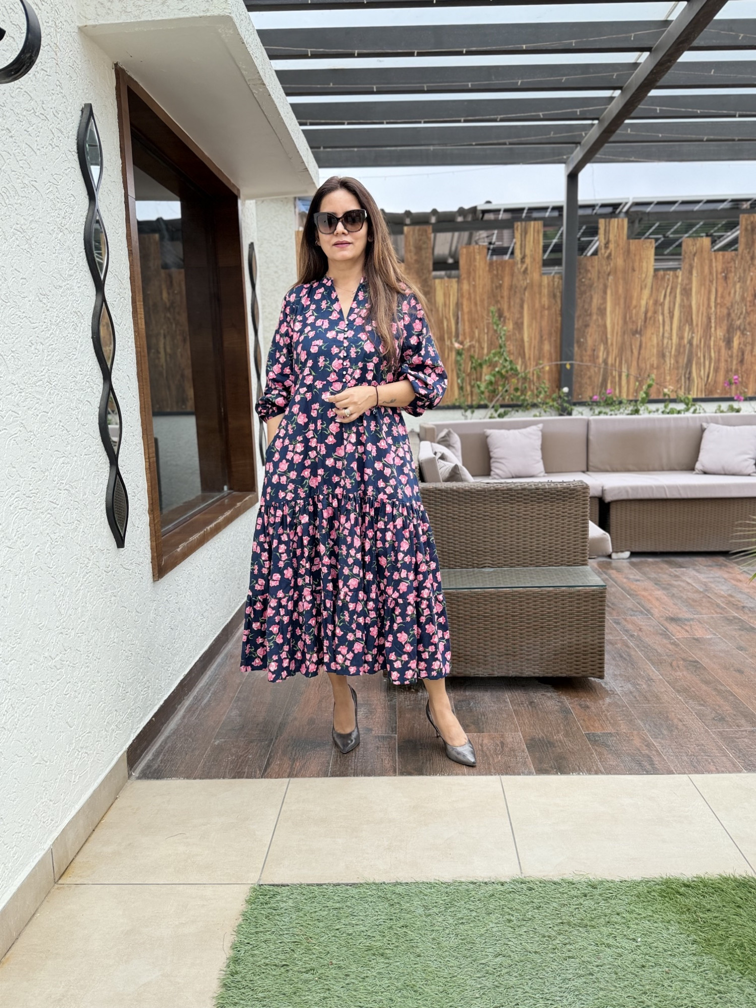 Manya Floral Dress