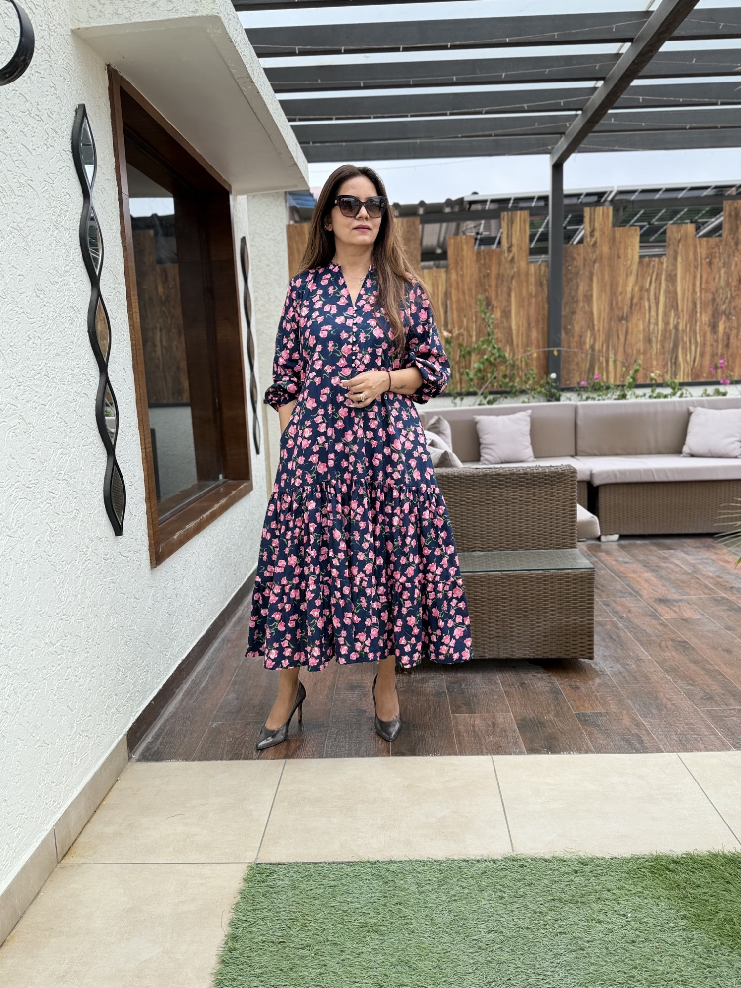 Manya Floral Dress