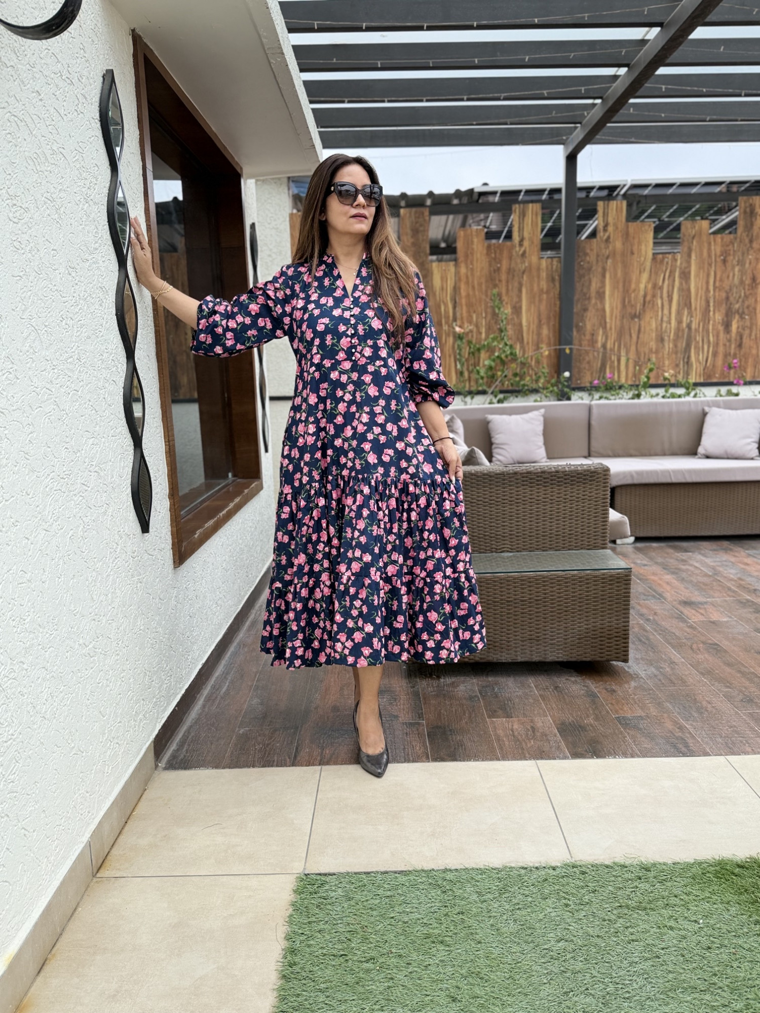 Manya Floral Dress