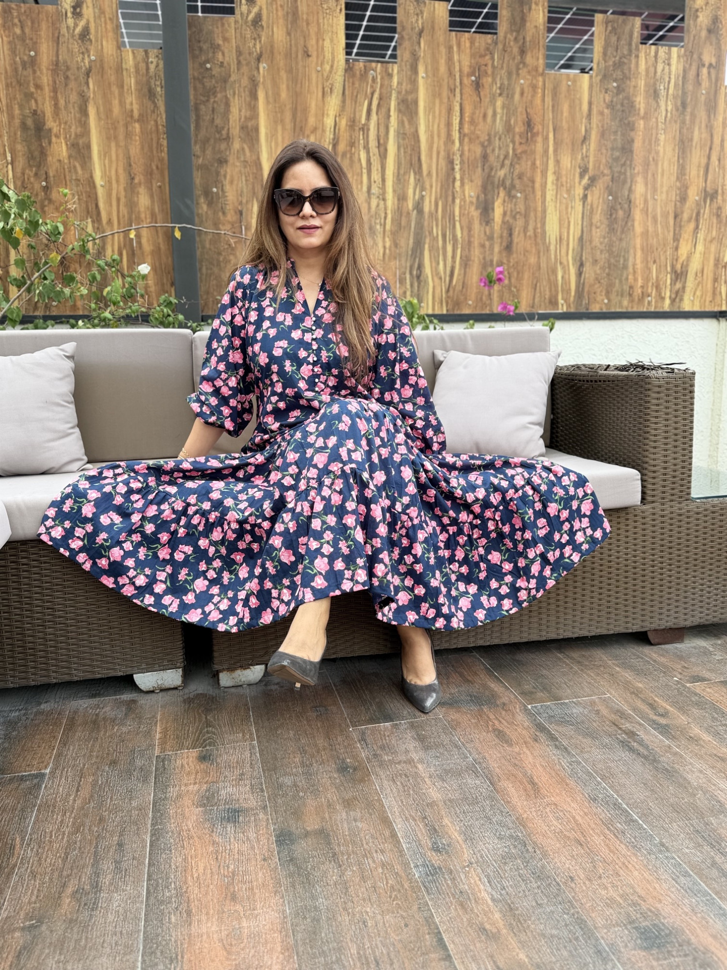 Manya Floral Dress