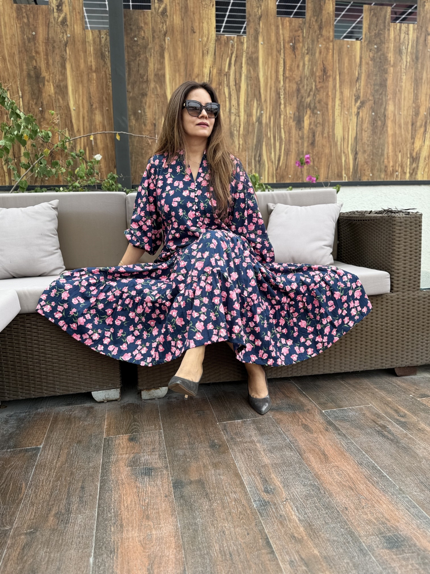 Manya Floral Dress