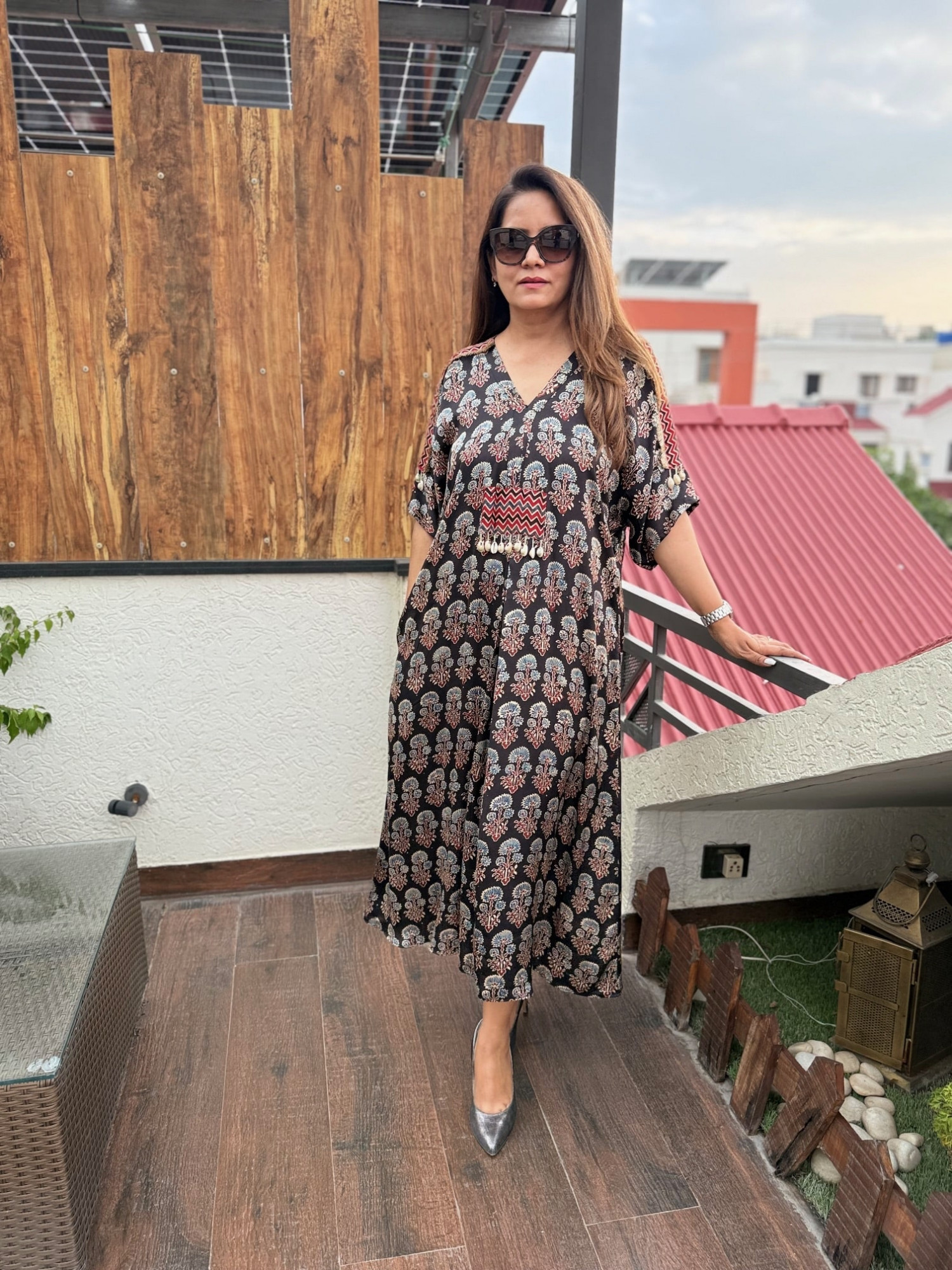 Gulnar Modal Silk Dress