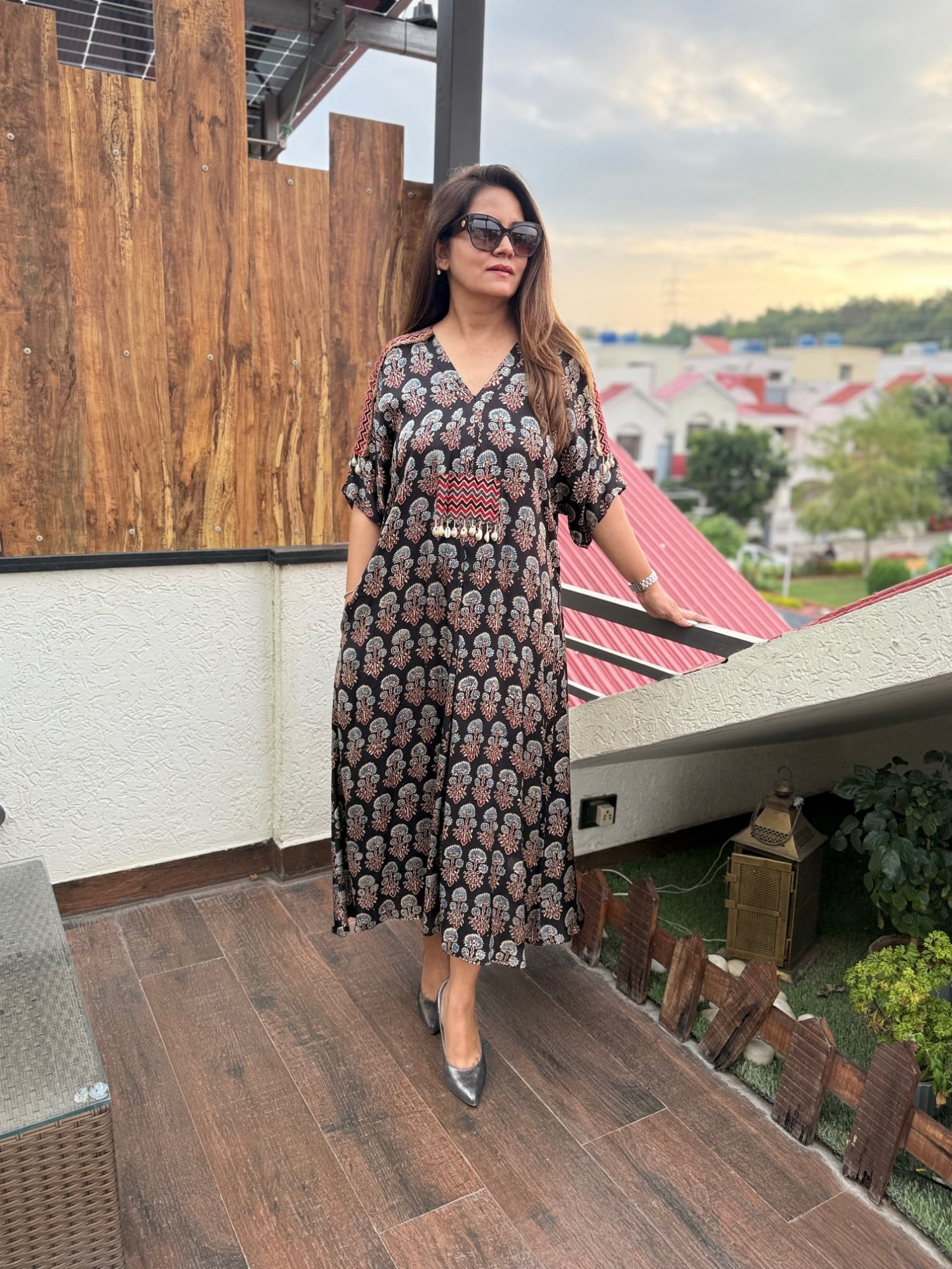 Gulnar Modal Silk Dress