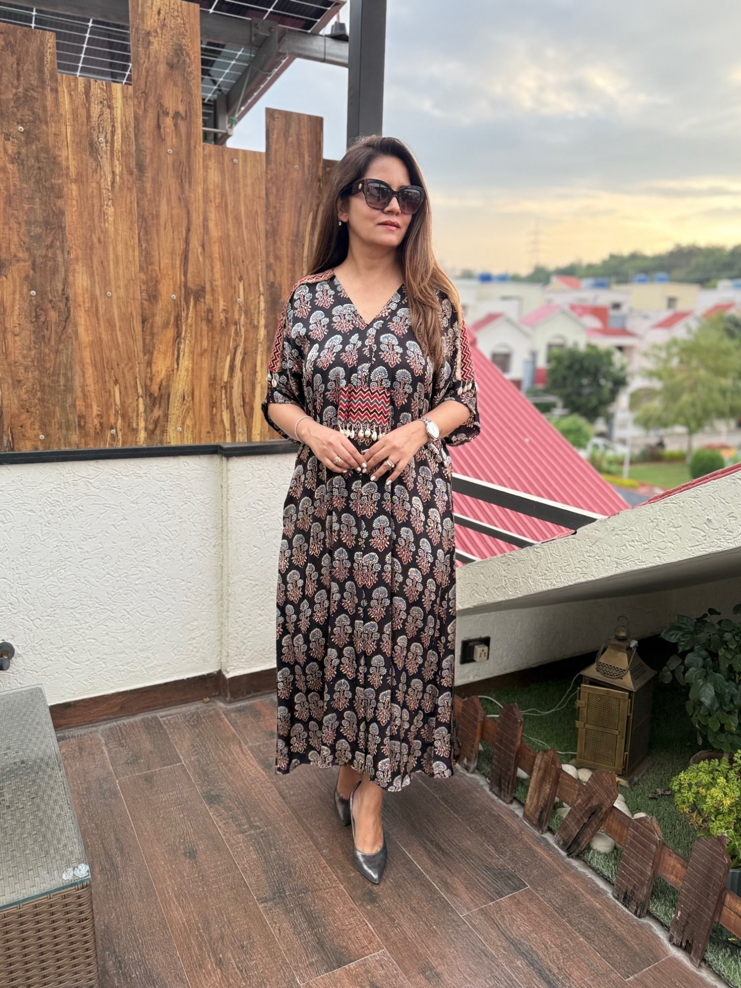 Gulnar Modal Silk Dress