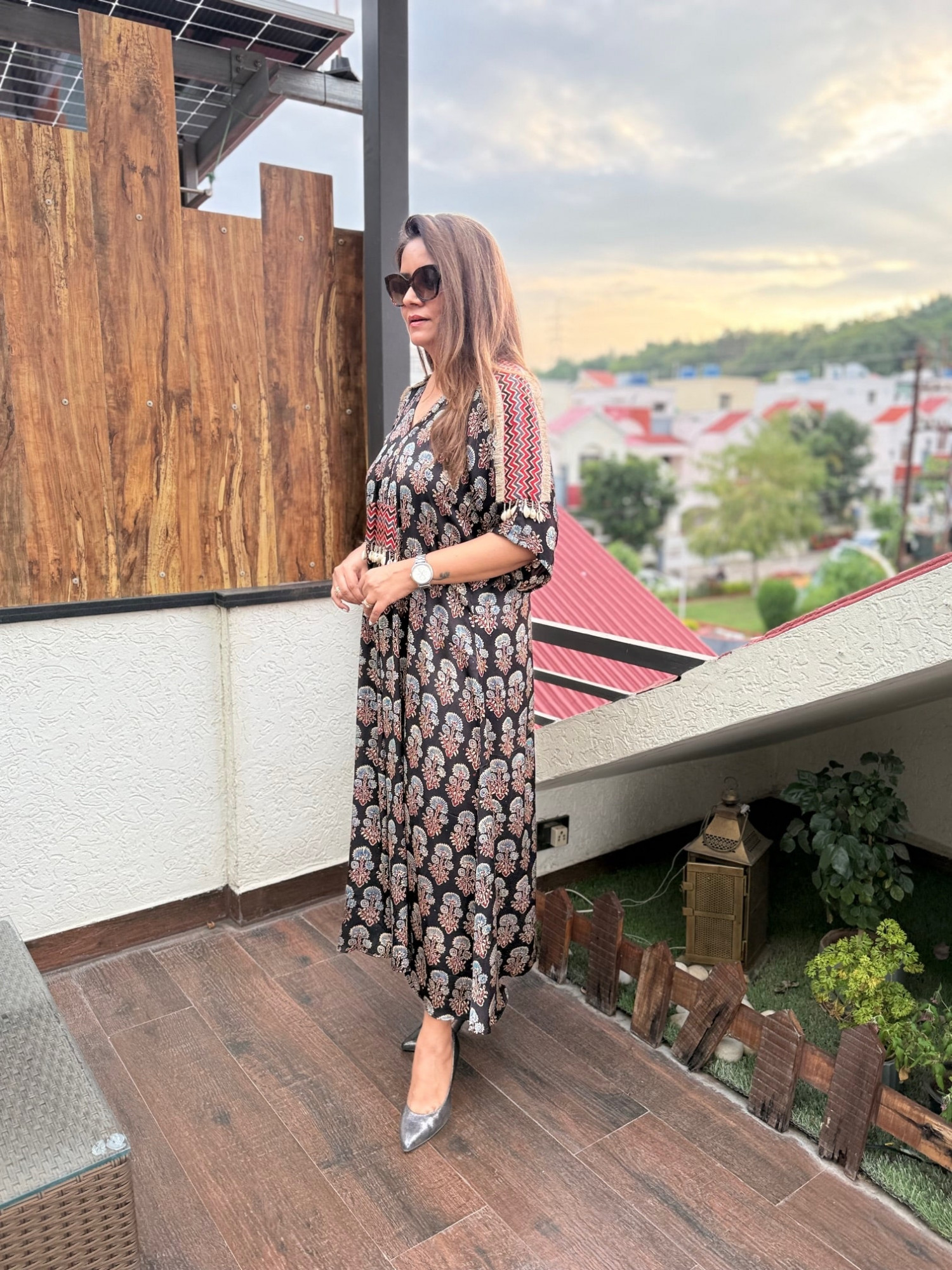 Gulnar Modal Silk Dress