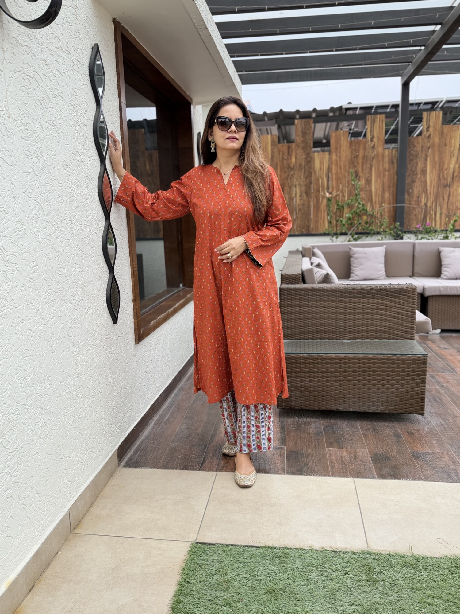 Nishi Cotton Suit