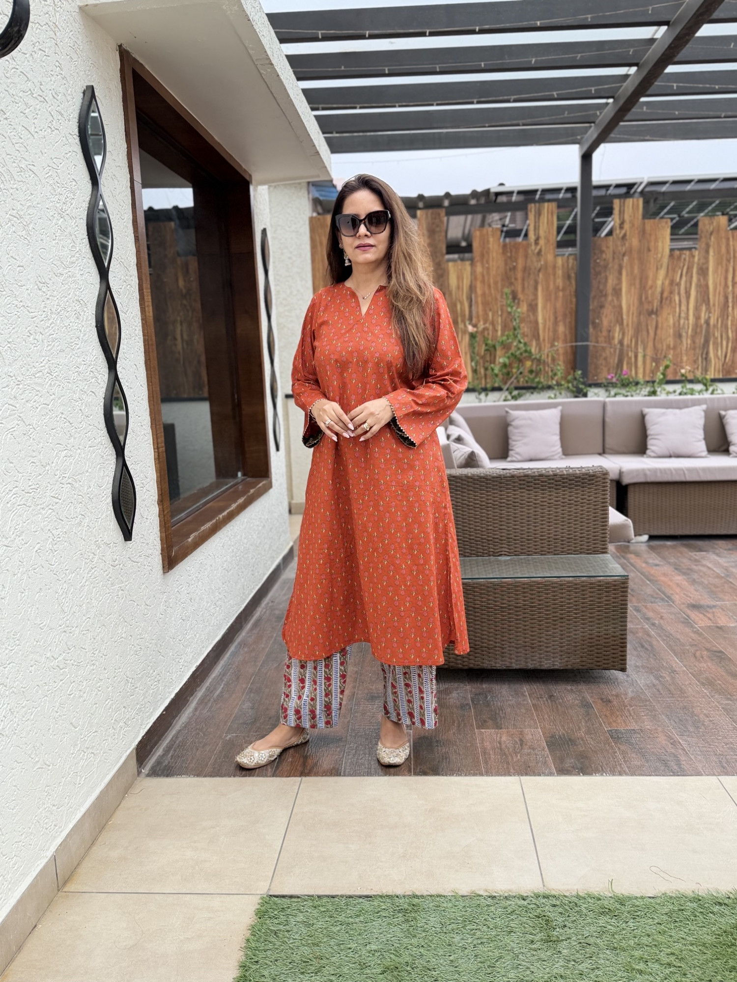 Nishi Cotton Suit
