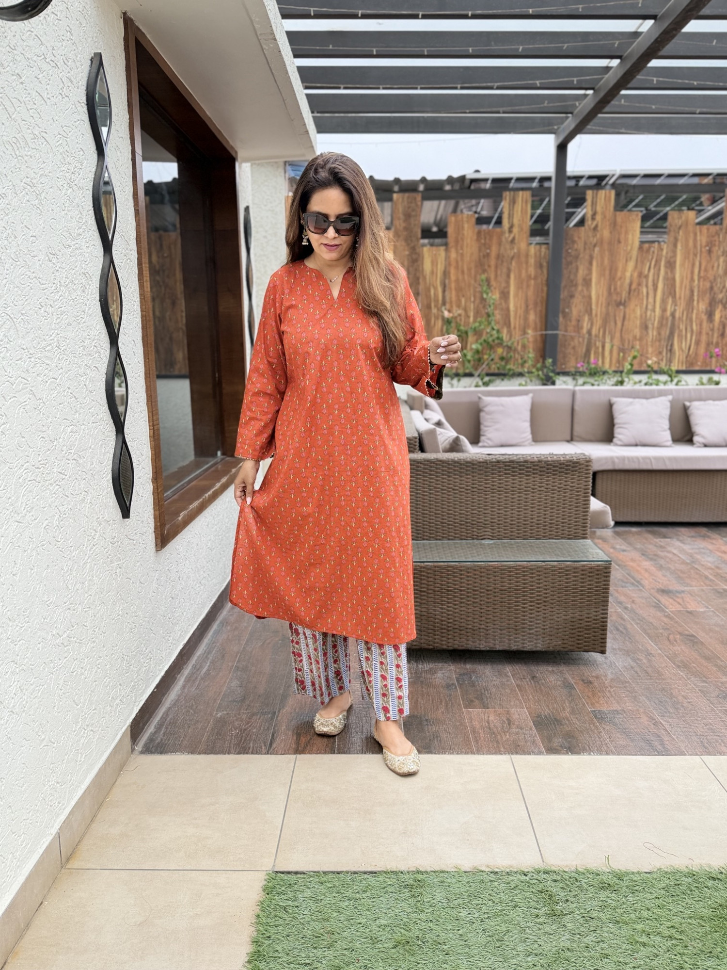 Nishi Cotton Suit