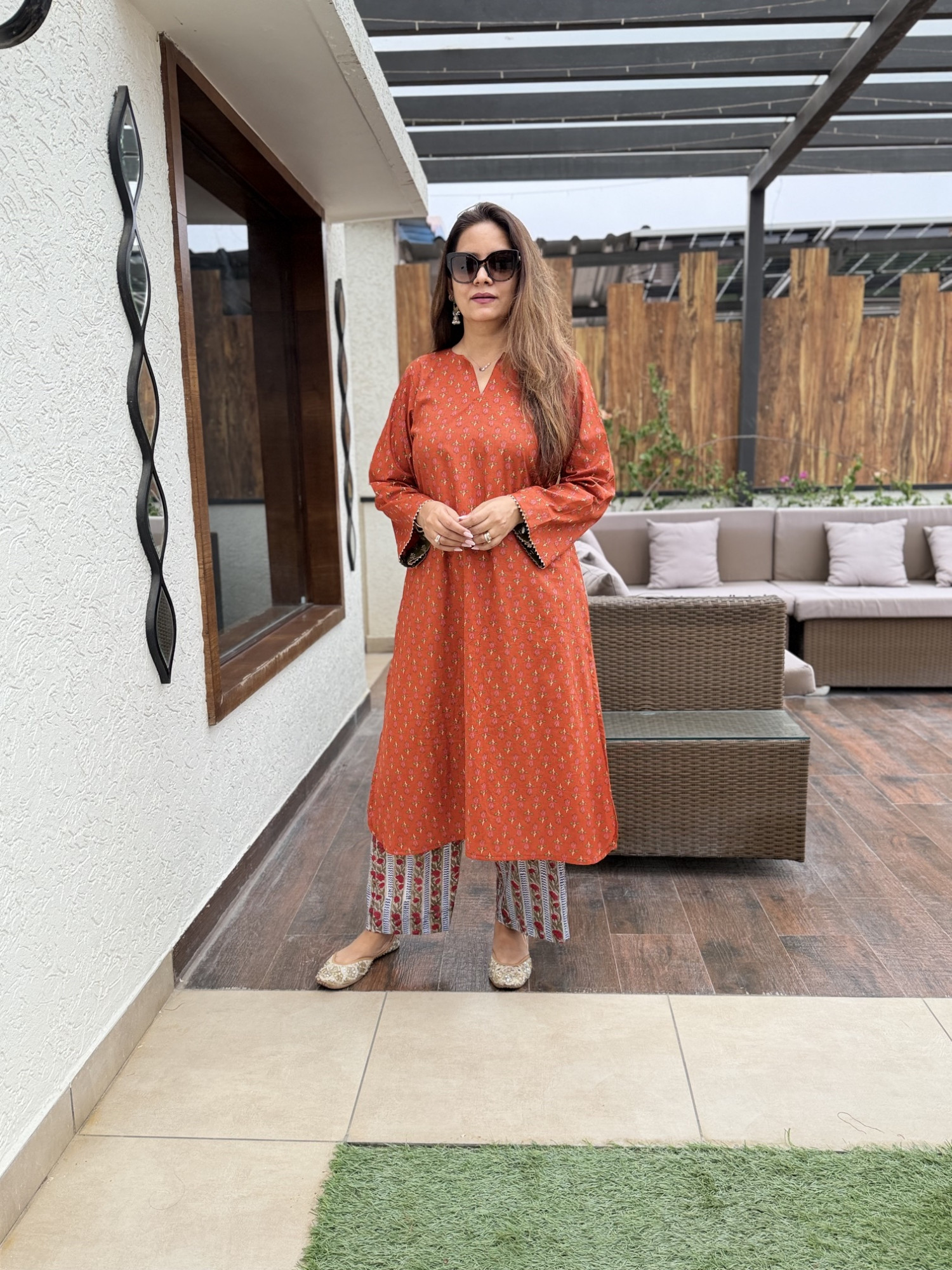 Nishi Cotton Suit