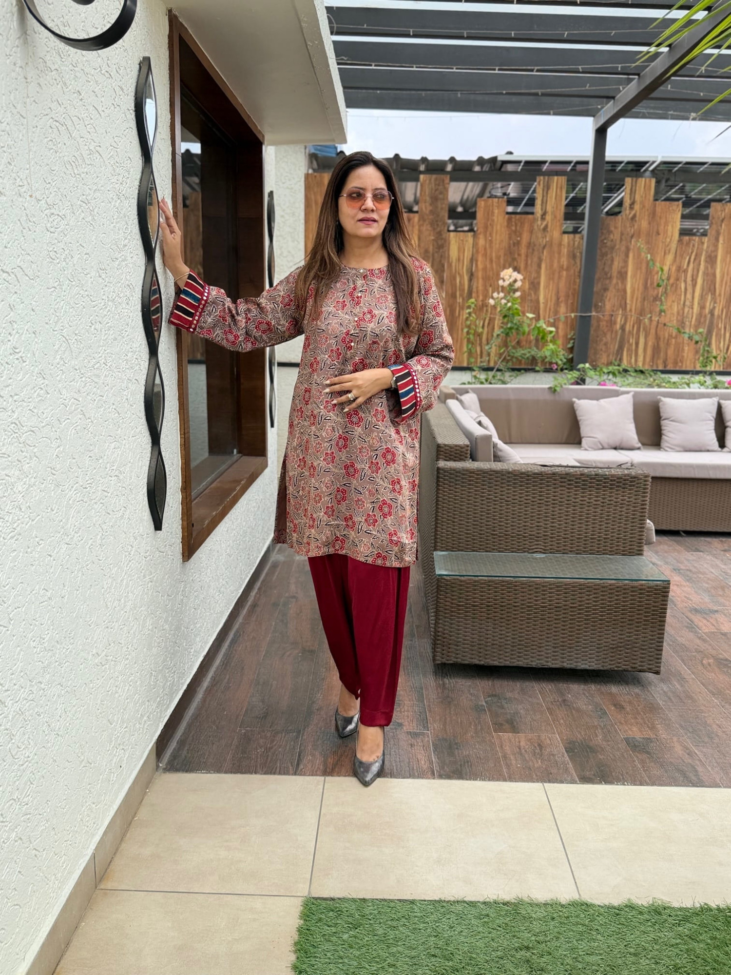 Vogue Modal Silk Suit