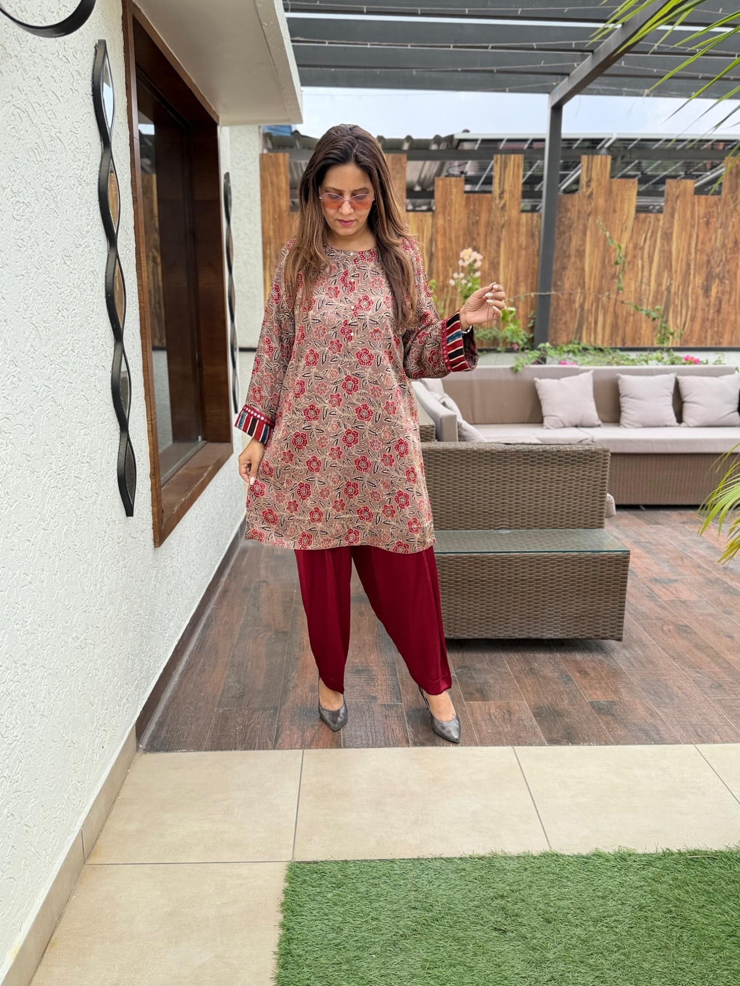 Vogue Modal Silk Suit